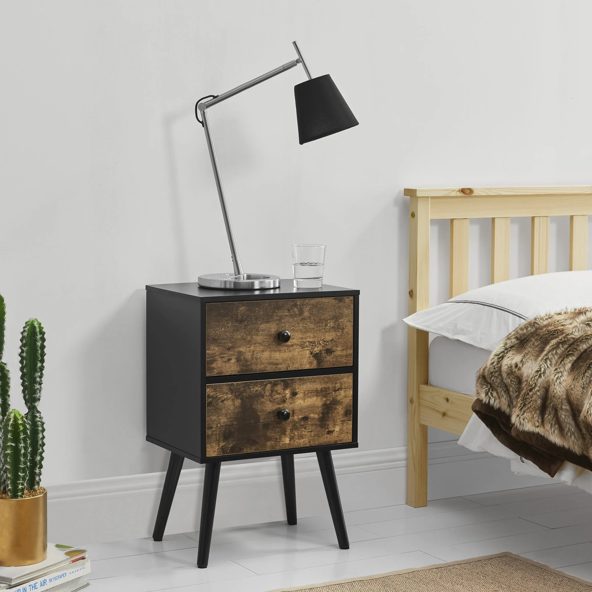 Beistelltisch in Retrodesign [en.casa] - Image 2