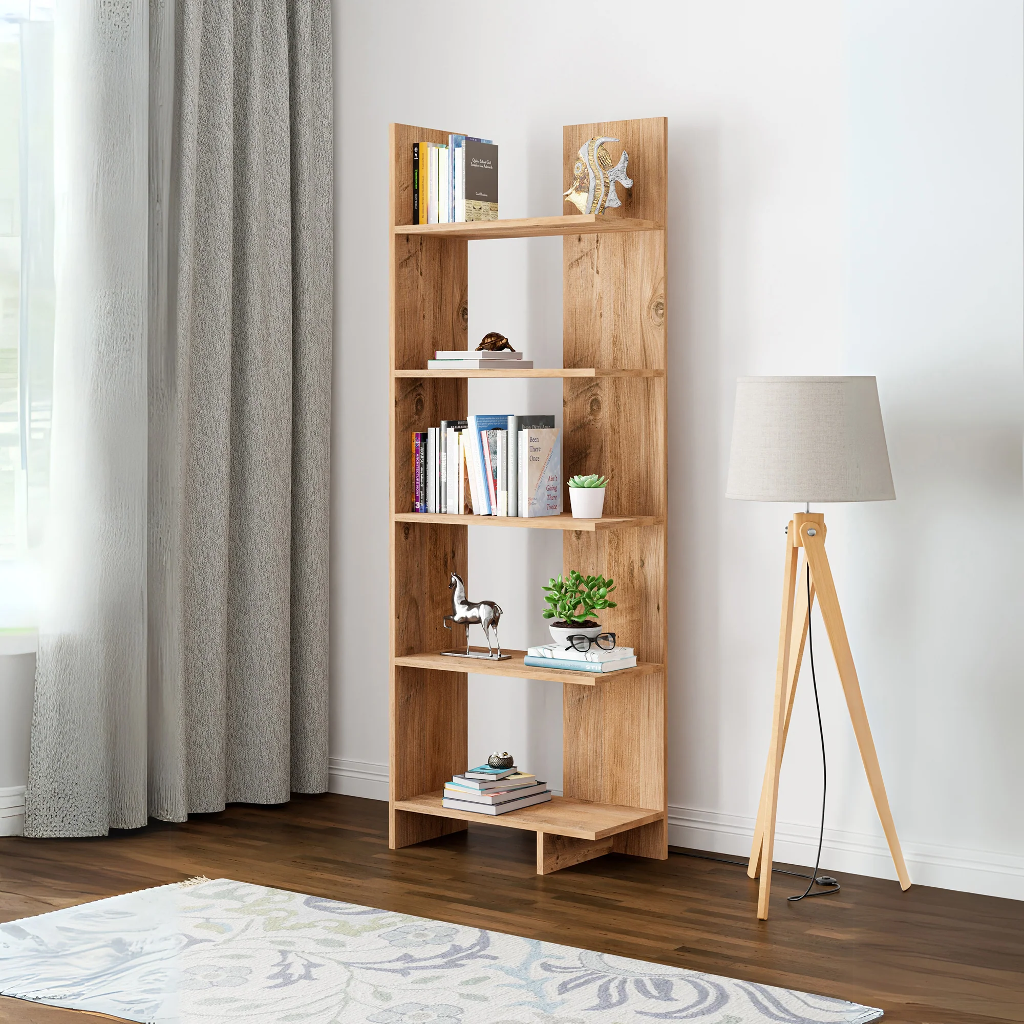 Bücherregal Vireftere 176x62x29 cm [en.casa] - Image 4