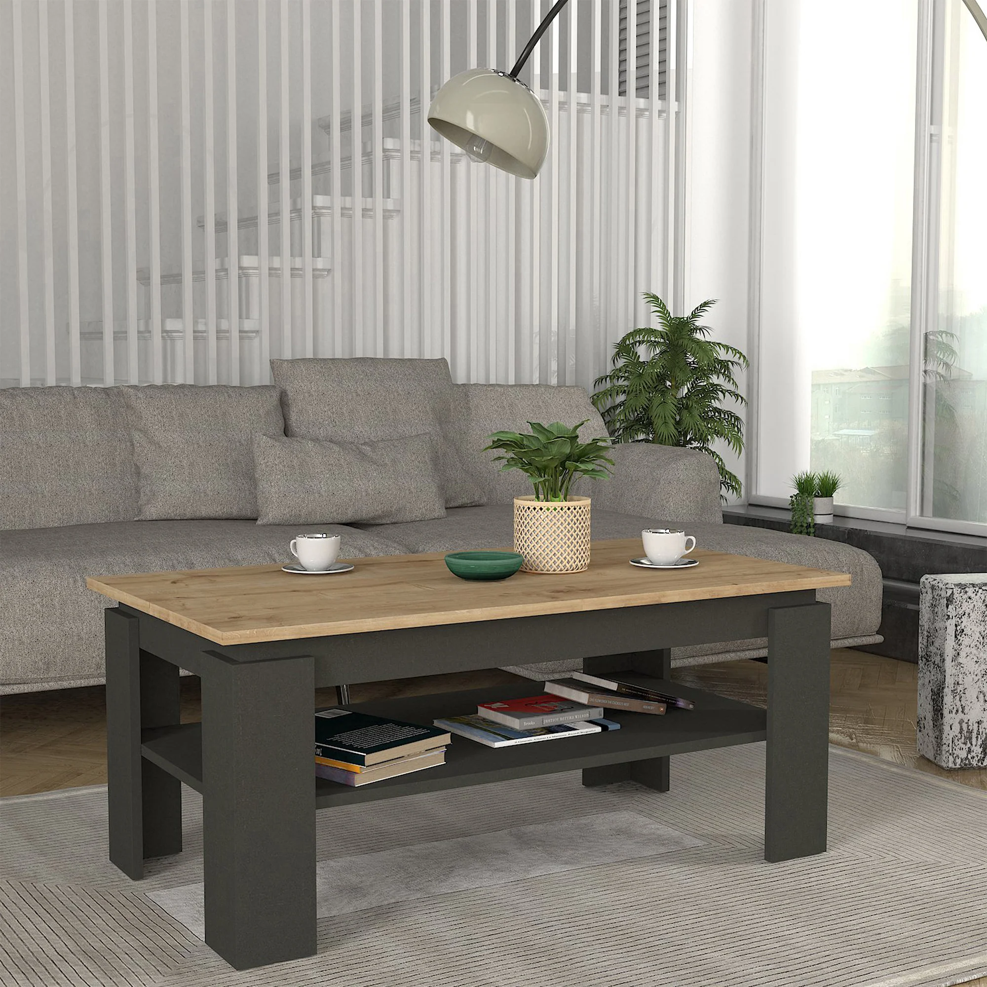 Couchtisch Krirdfjos 110x60x47 cm [en.casa] - Image 3