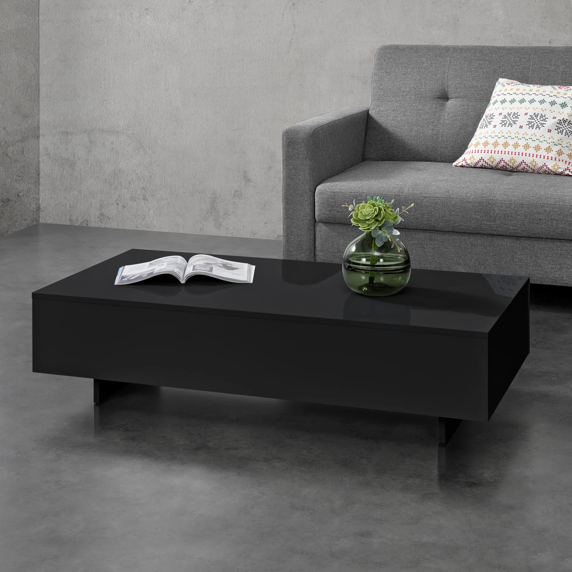 Couchtisch Lärketorp 115x55x31 cm in versch. Farben en.casa - Image 3