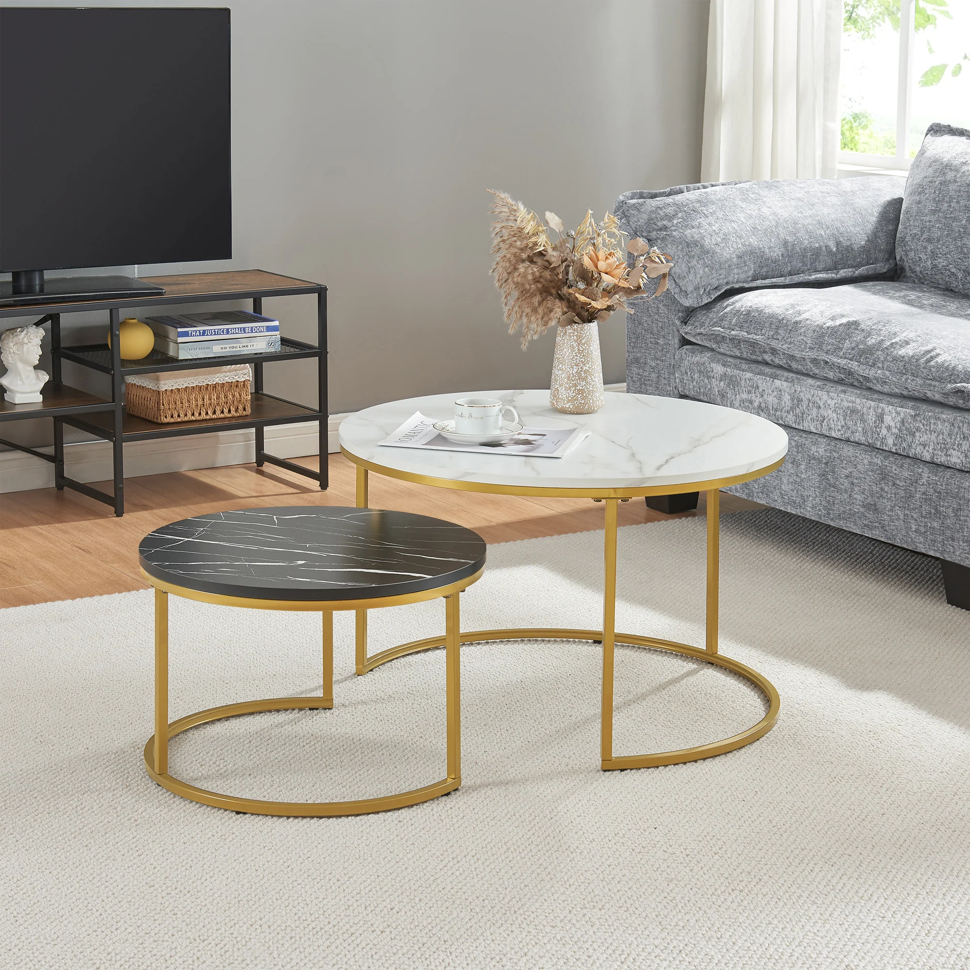 Couchtisch-Set Christchurch [en.casa] - Image 8