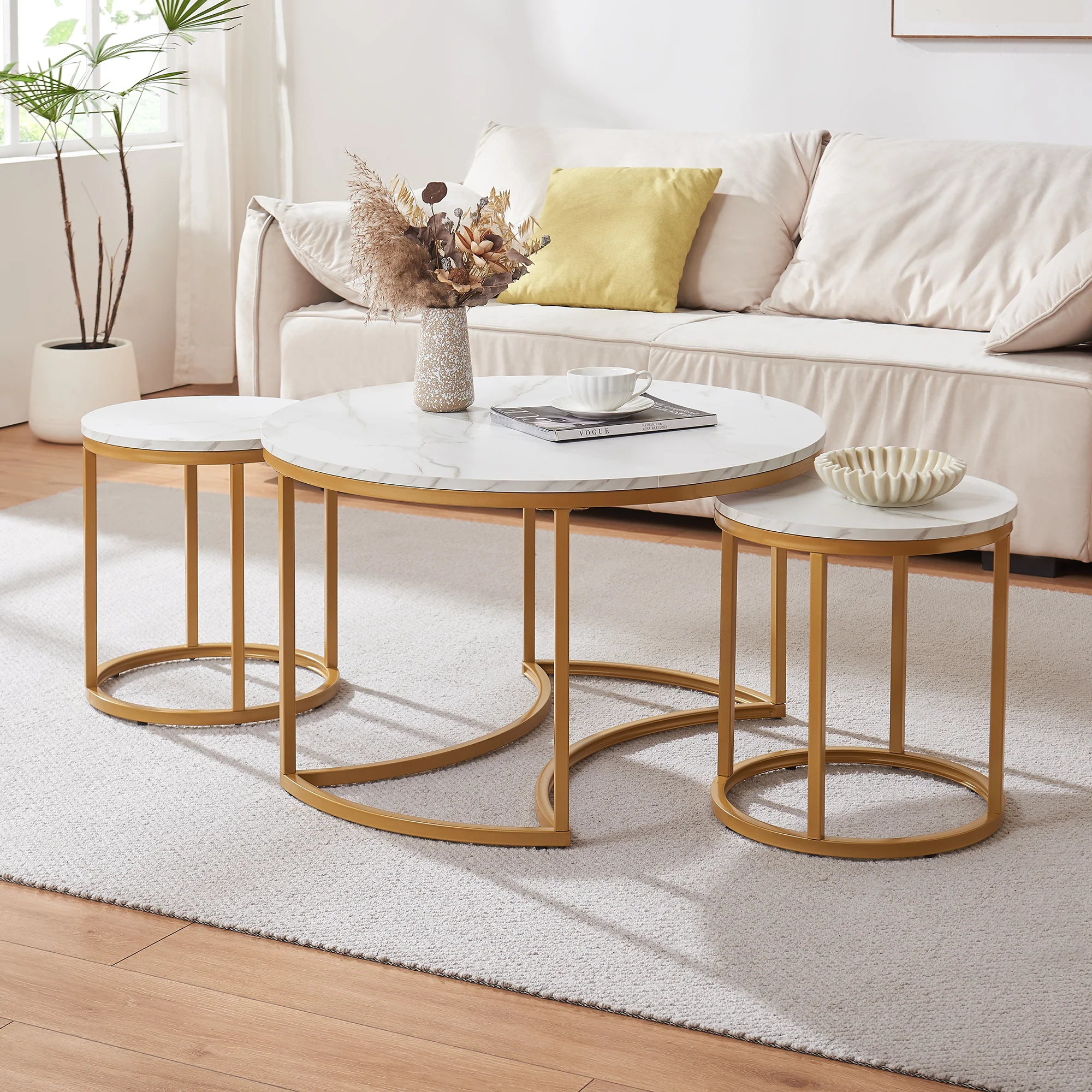 Couchtisch-Set Christchurch [en.casa] - Image 9