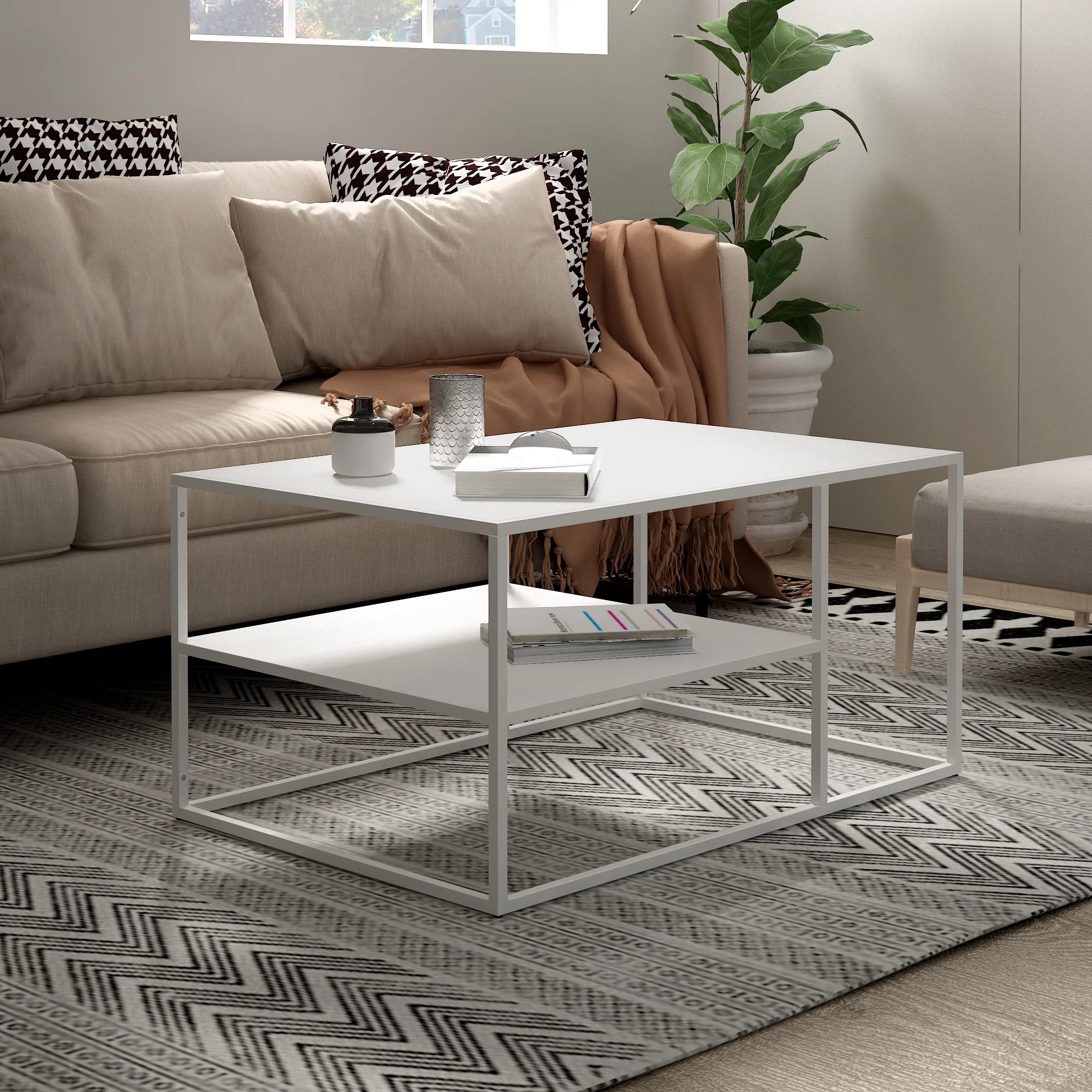 Couchtisch Solund 90x60x45 cm [en.casa] - Image 2