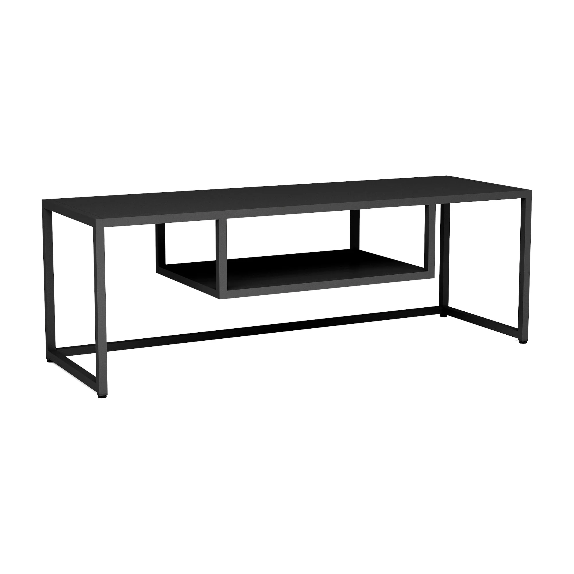 Fernsehtisch Isokyrö Metall 120x40x40 cm [en.casa]