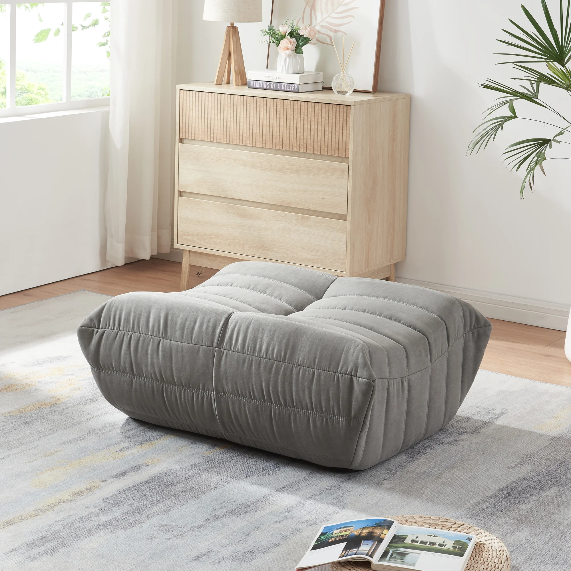 Fußhocker Kodsø 35x80x65 cm [en.casa] - Image 4