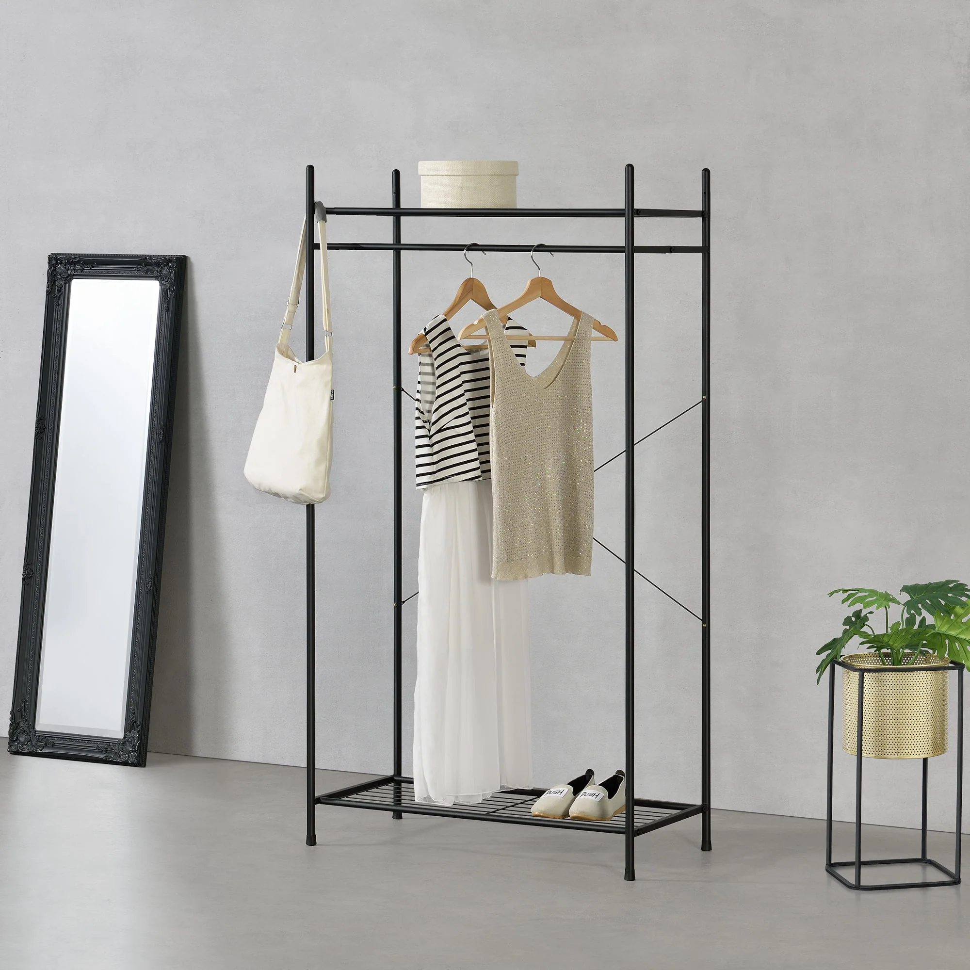 Garderobenständer Schwarz verschiedene Modelle [en.casa] - Image 9