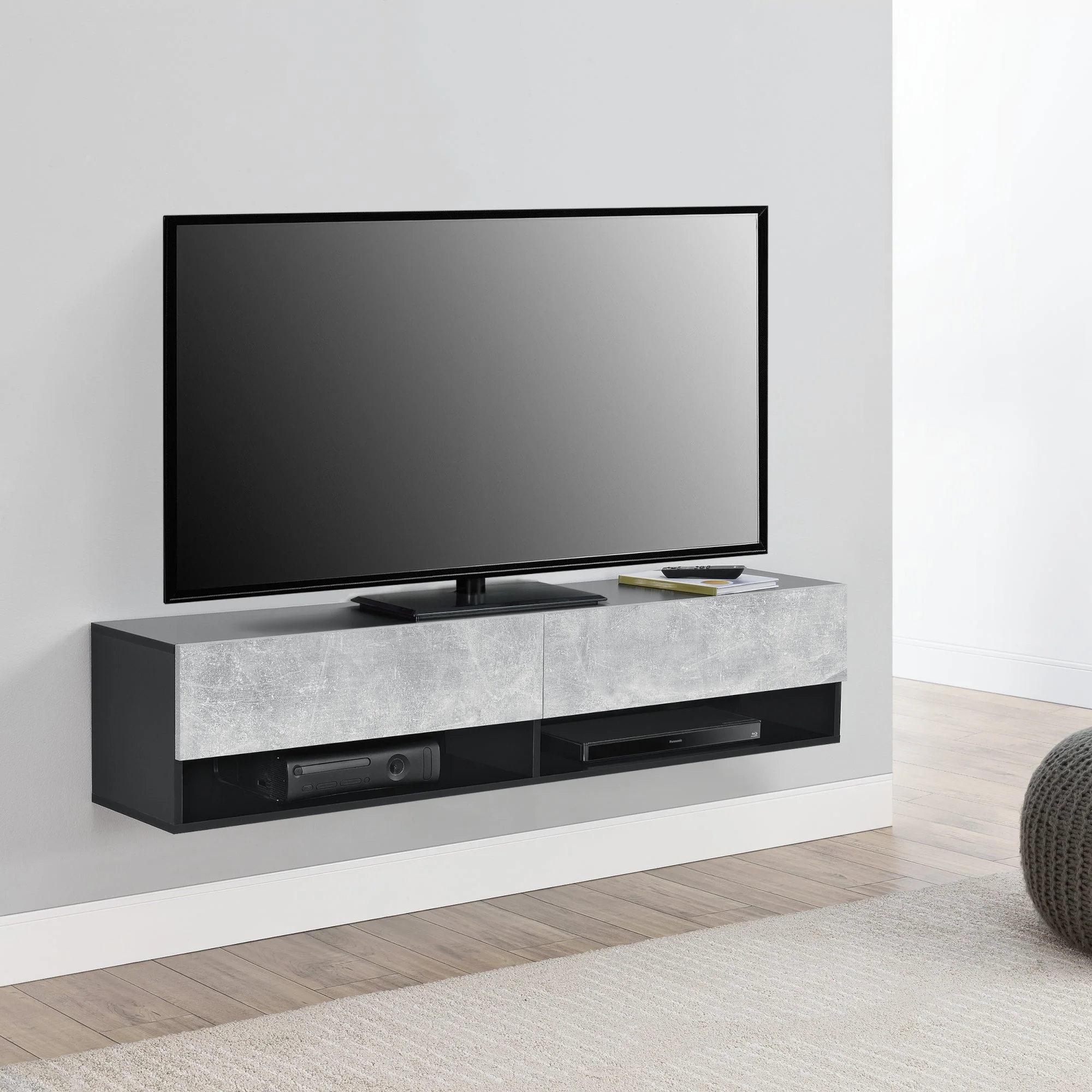 TV-Lowboard hängend Halmstad [en.casa] - Image 6