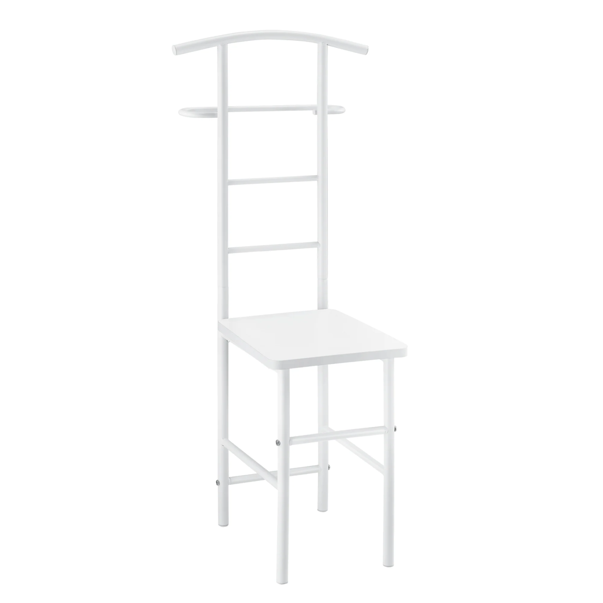 Herrendiener Stuhl Anaheim 107x45x45 cm mit Kleiderbügel en.casa