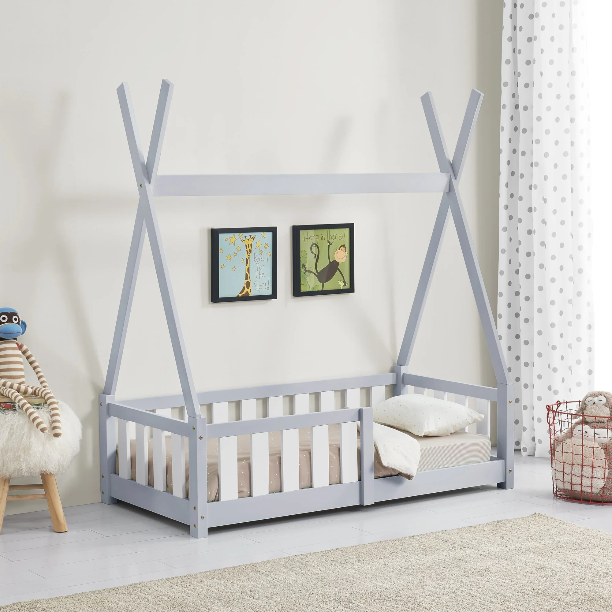Kinderbett Helsingborg 70x140 cm [en.casa] - Image 6