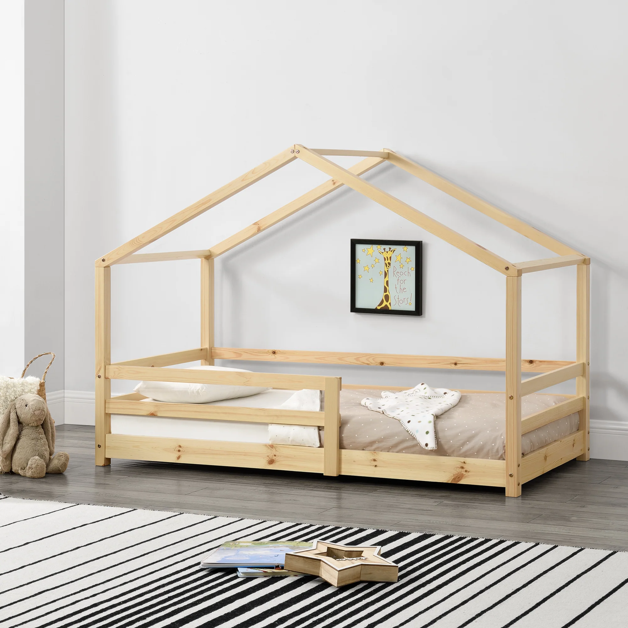 Kinderbett Knätten in versch. Farben und Größen [en.casa] - Image 4