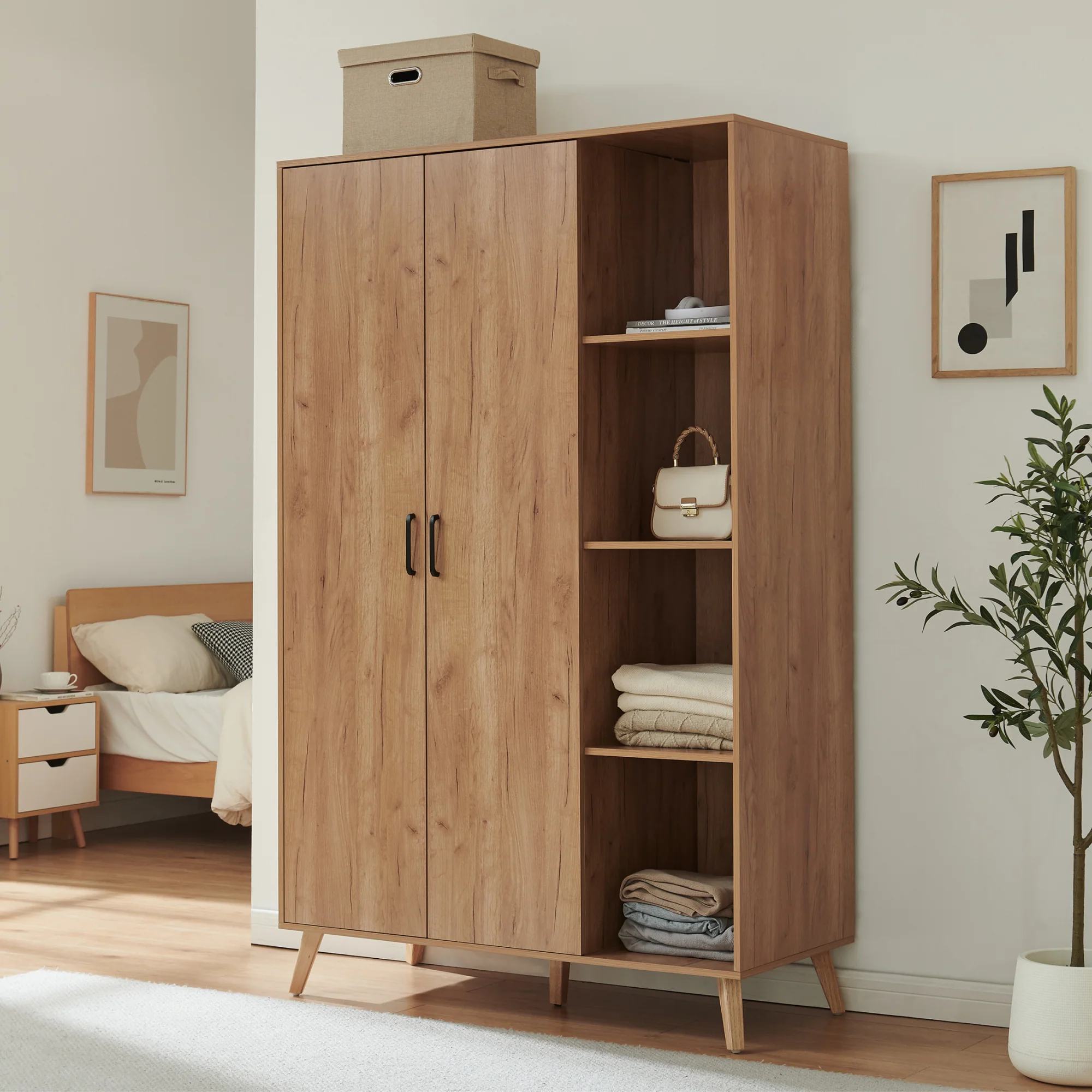 Kleiderschrank Norg [en.casa] - Image 10