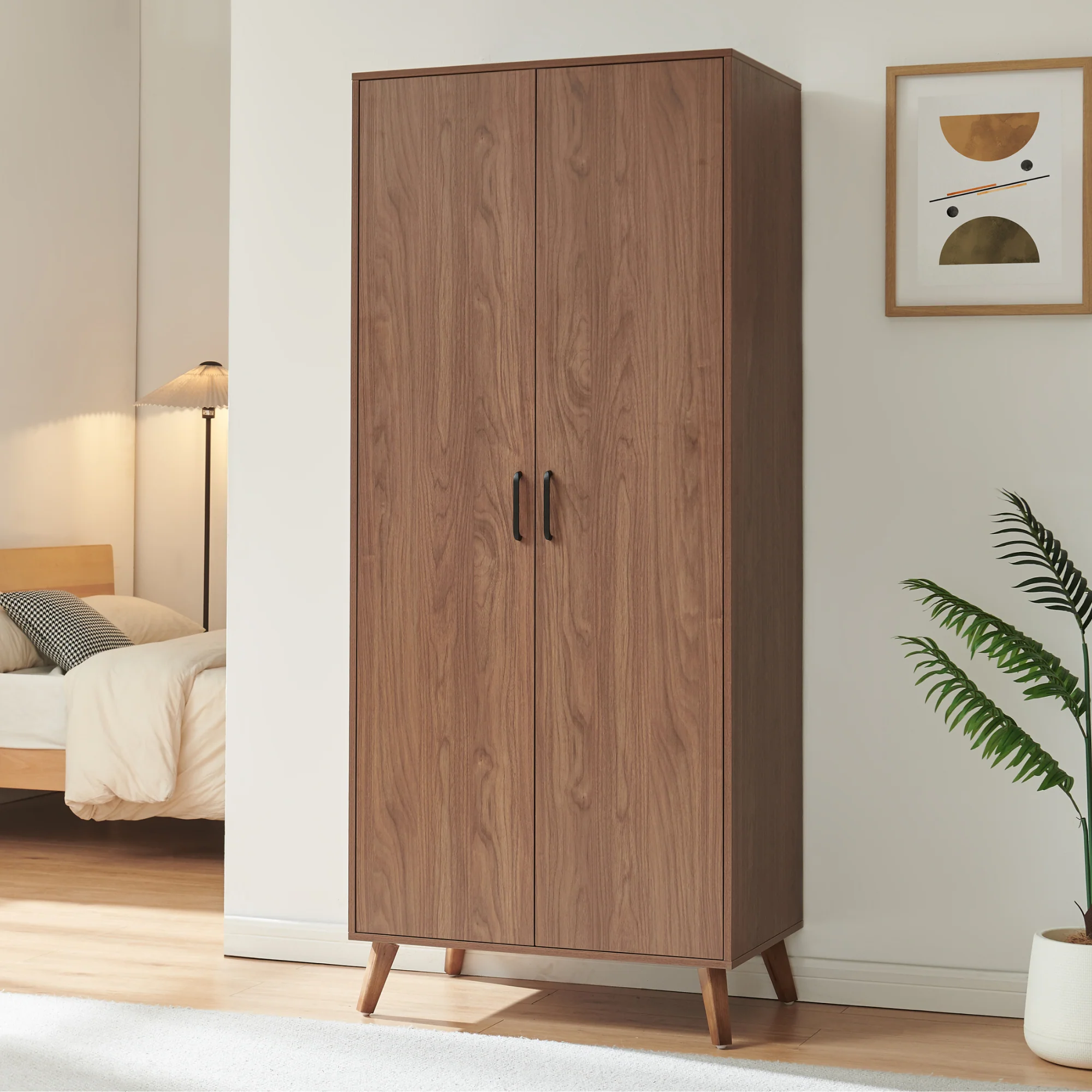 Kleiderschrank Norg [en.casa] - Image 3