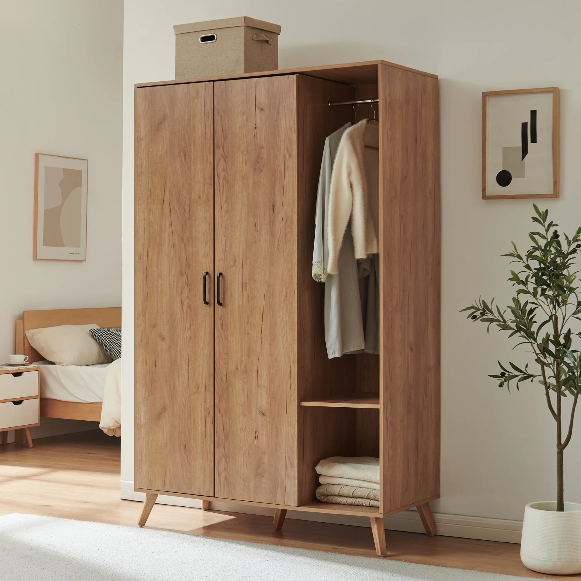Kleiderschrank Norg [en.casa] - Image 8