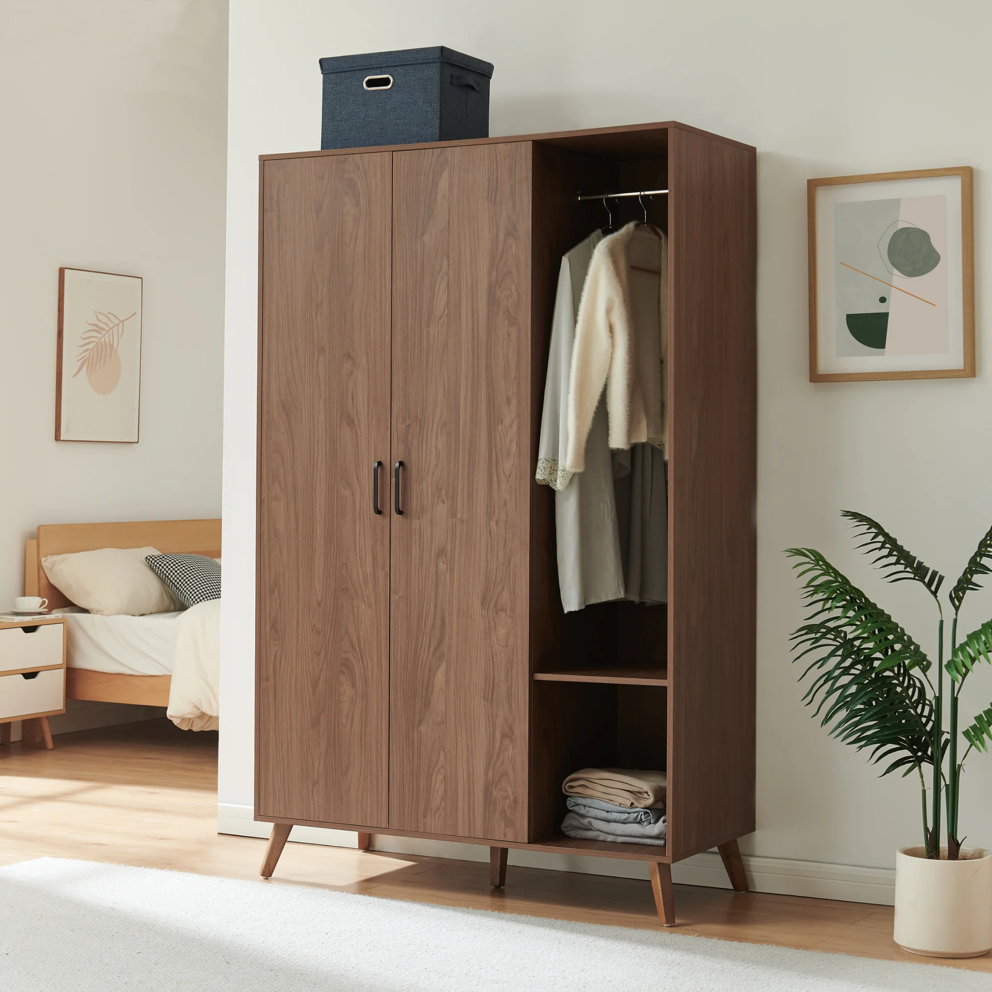 Kleiderschrank Norg [en.casa] - Image 9