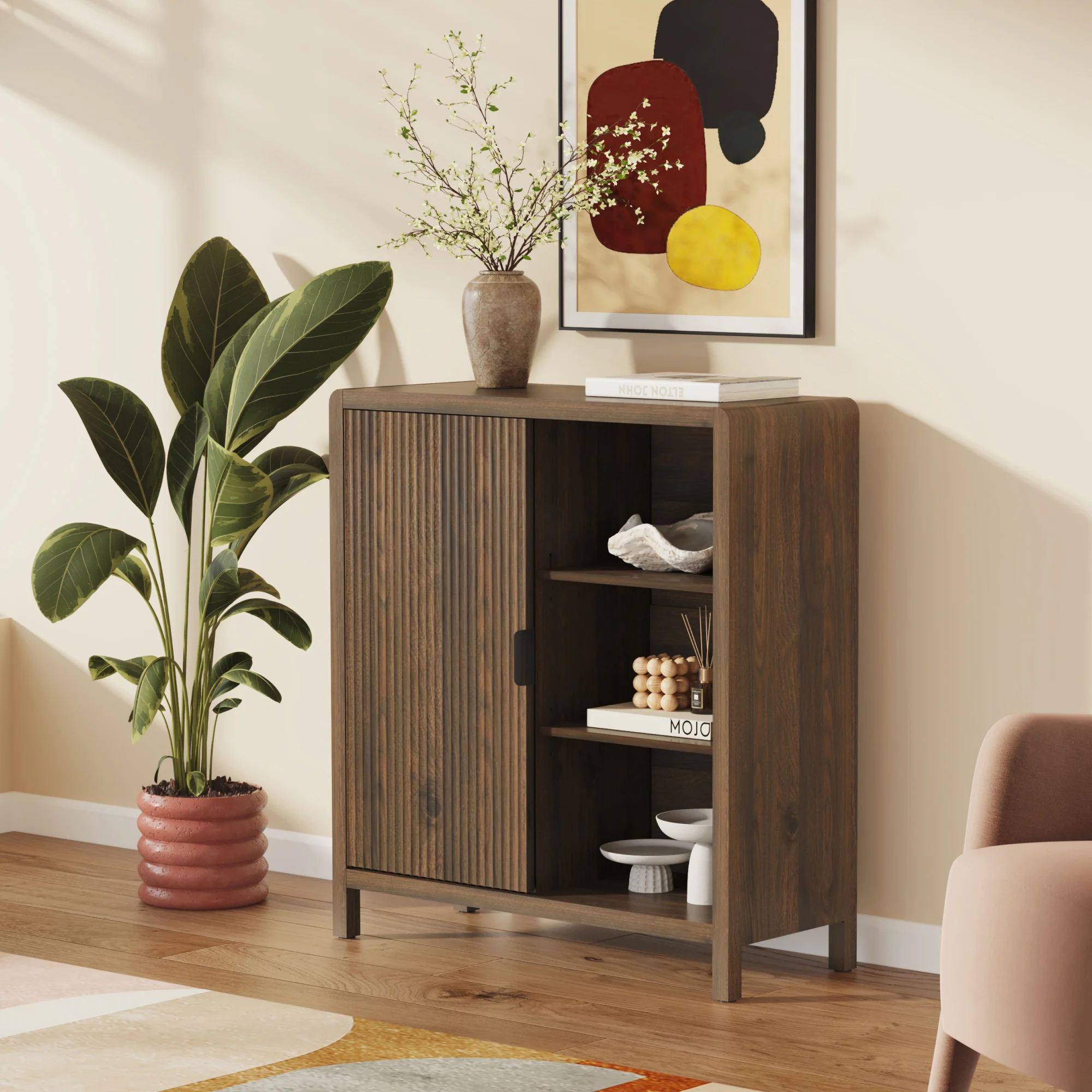 Kommode Lukkodso 82x75x30 cm [en.casa]