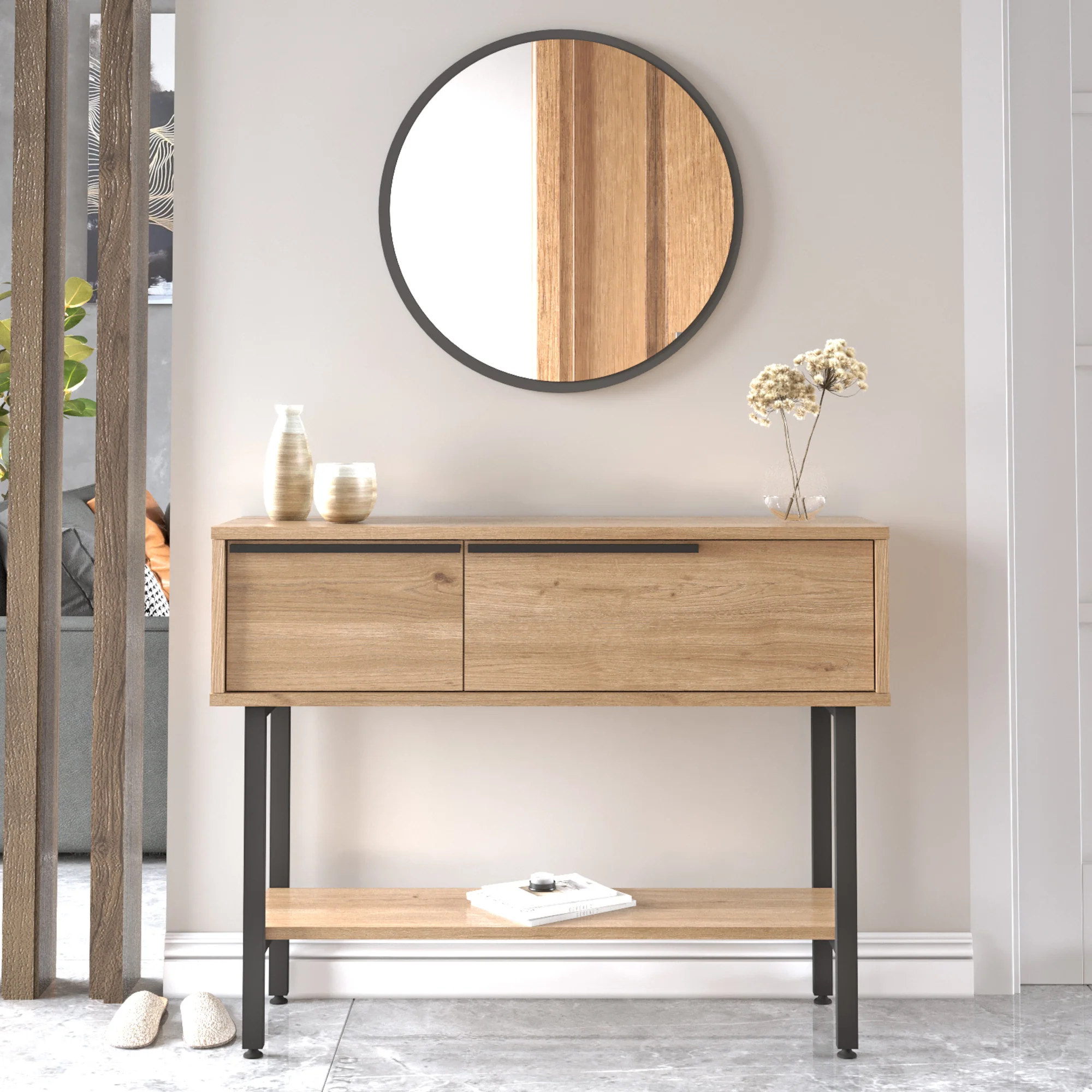 Konsolentisch Vesanto 100x30x76 cm [en.casa]
