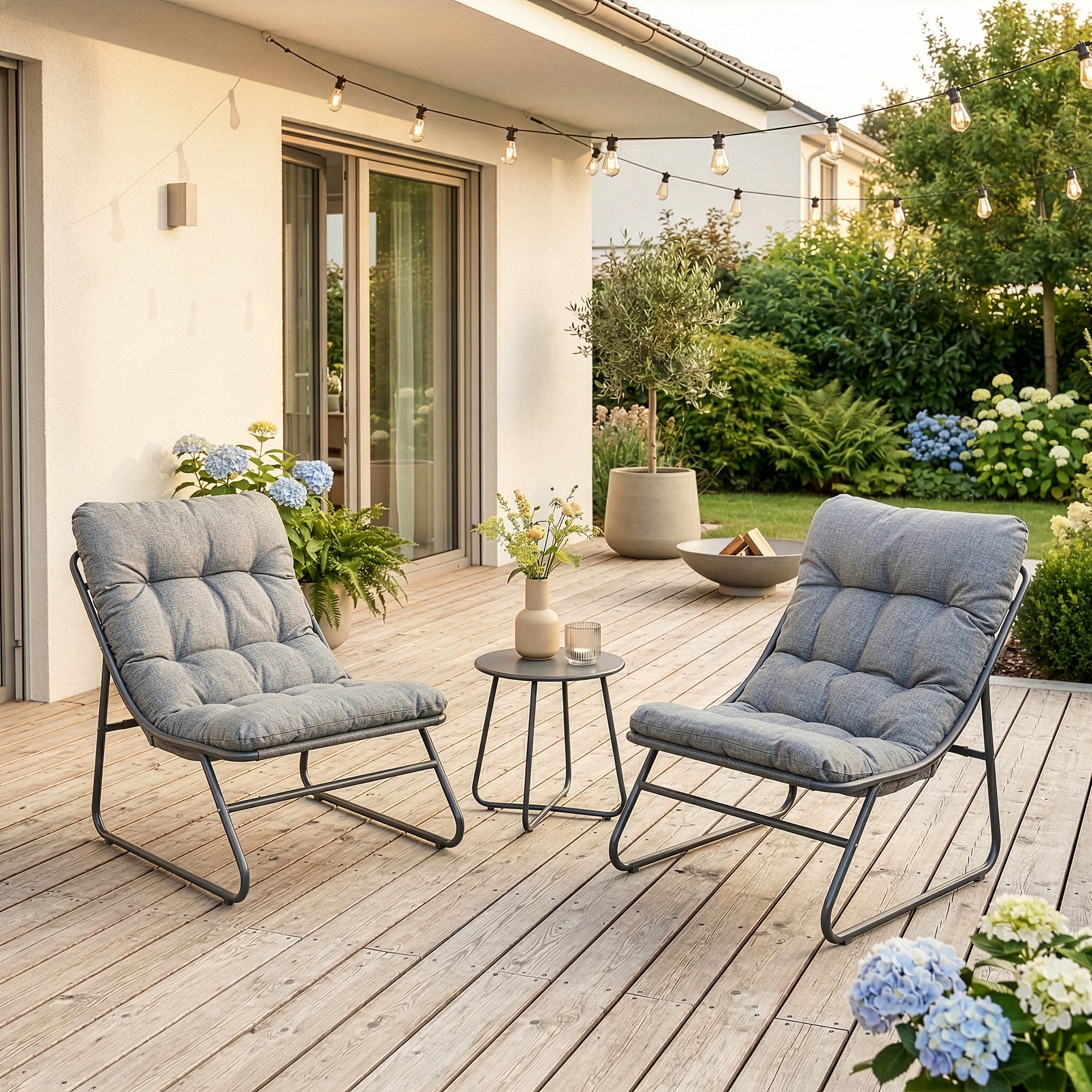 Loungeset Malmö 3-tlg. [casa.pro]