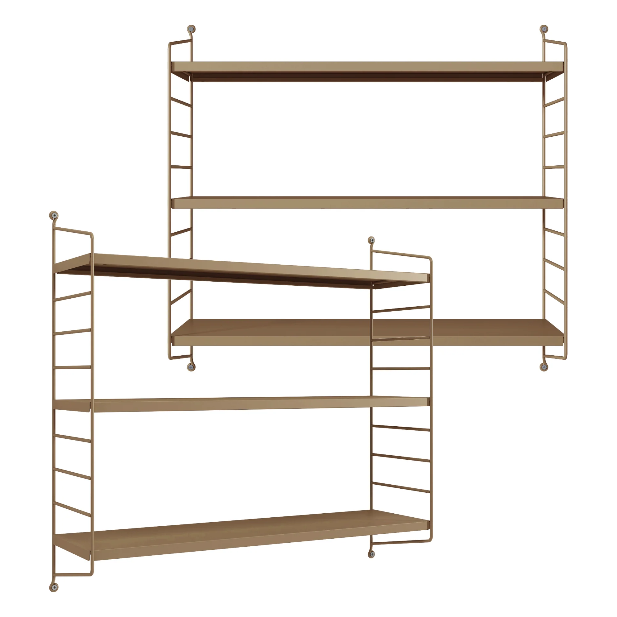 Modulares Wandregal Strängnäs [en.casa] - Image 26