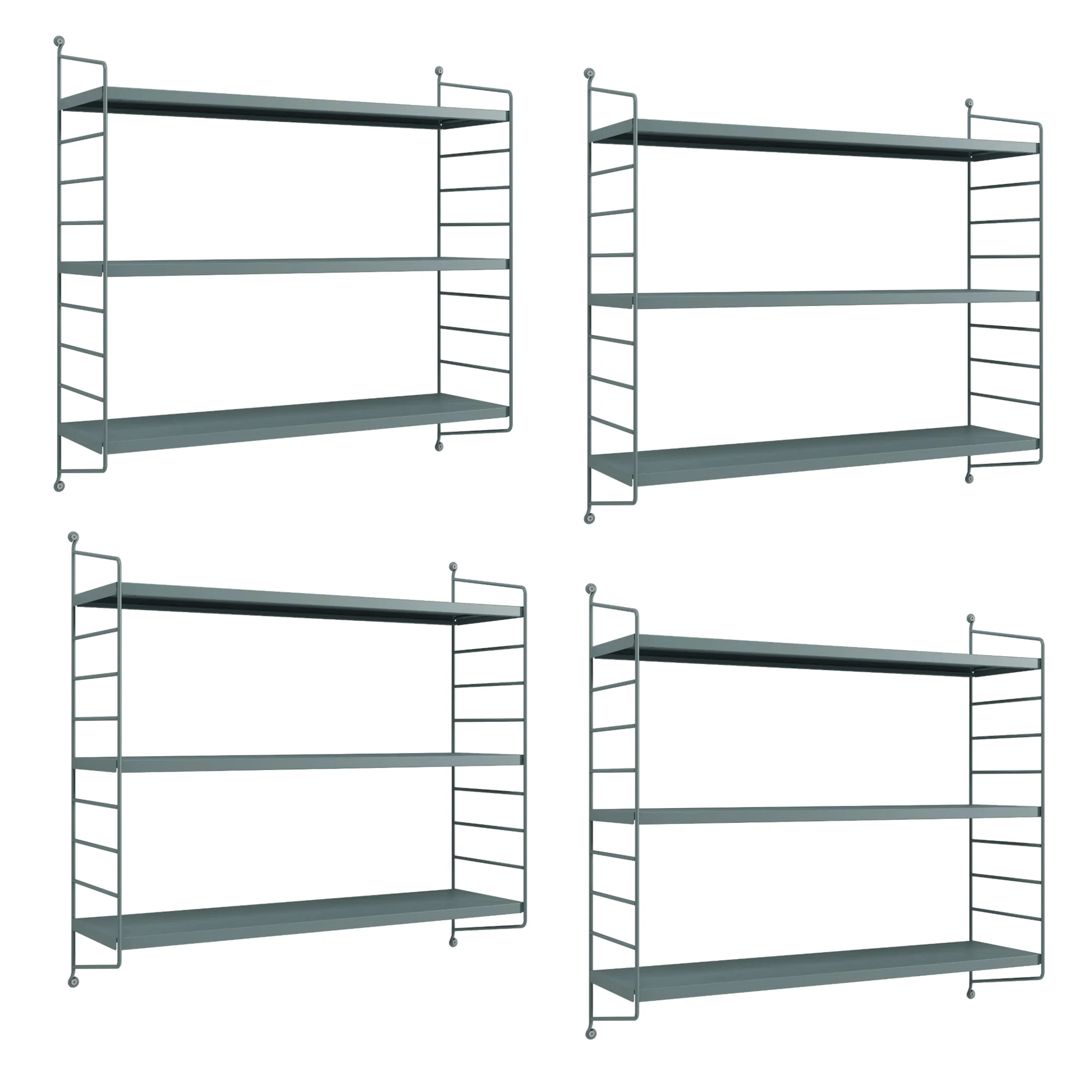 Modulares Wandregal Strängnäs [en.casa] - Image 28