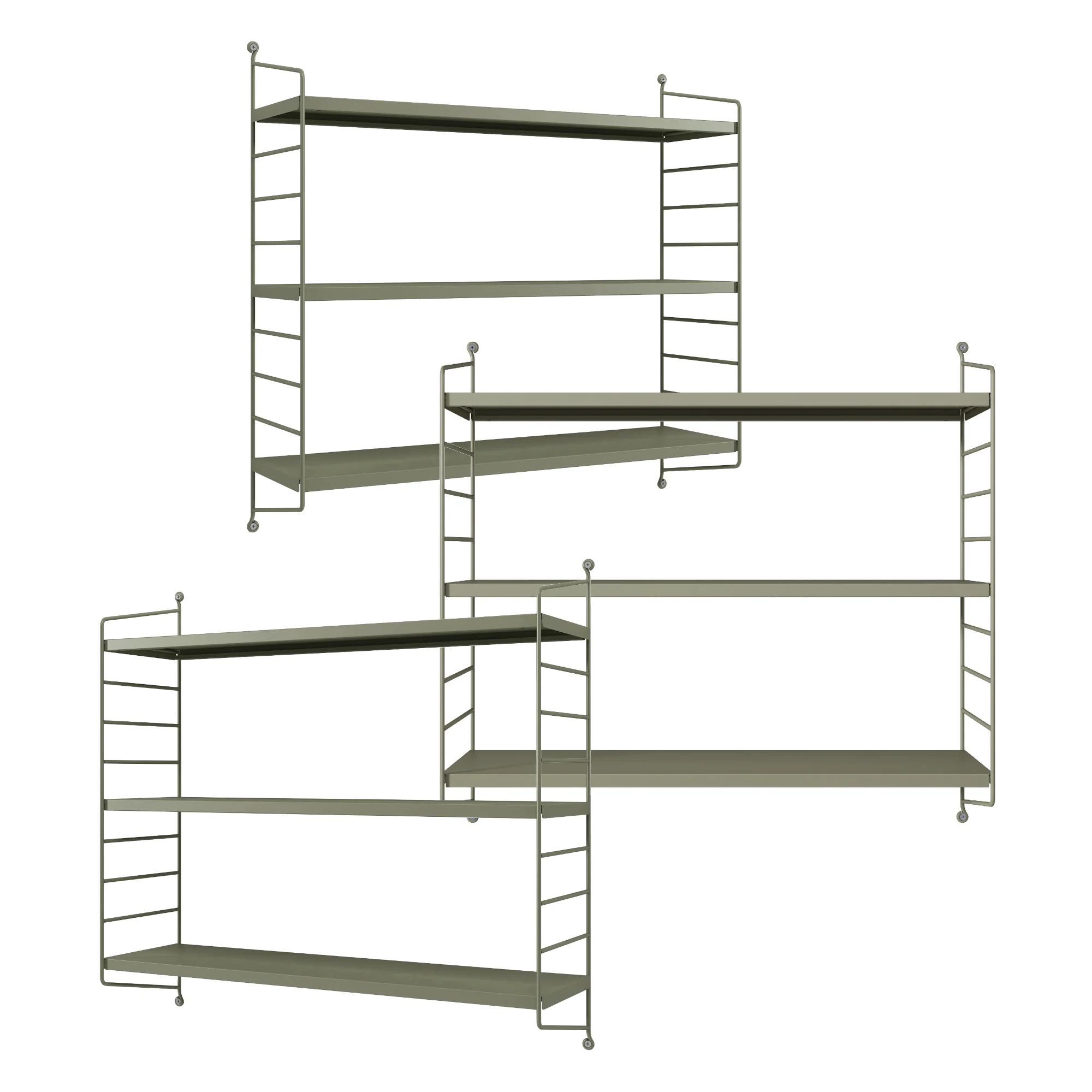 Modulares Wandregal Strängnäs [en.casa] - Image 33