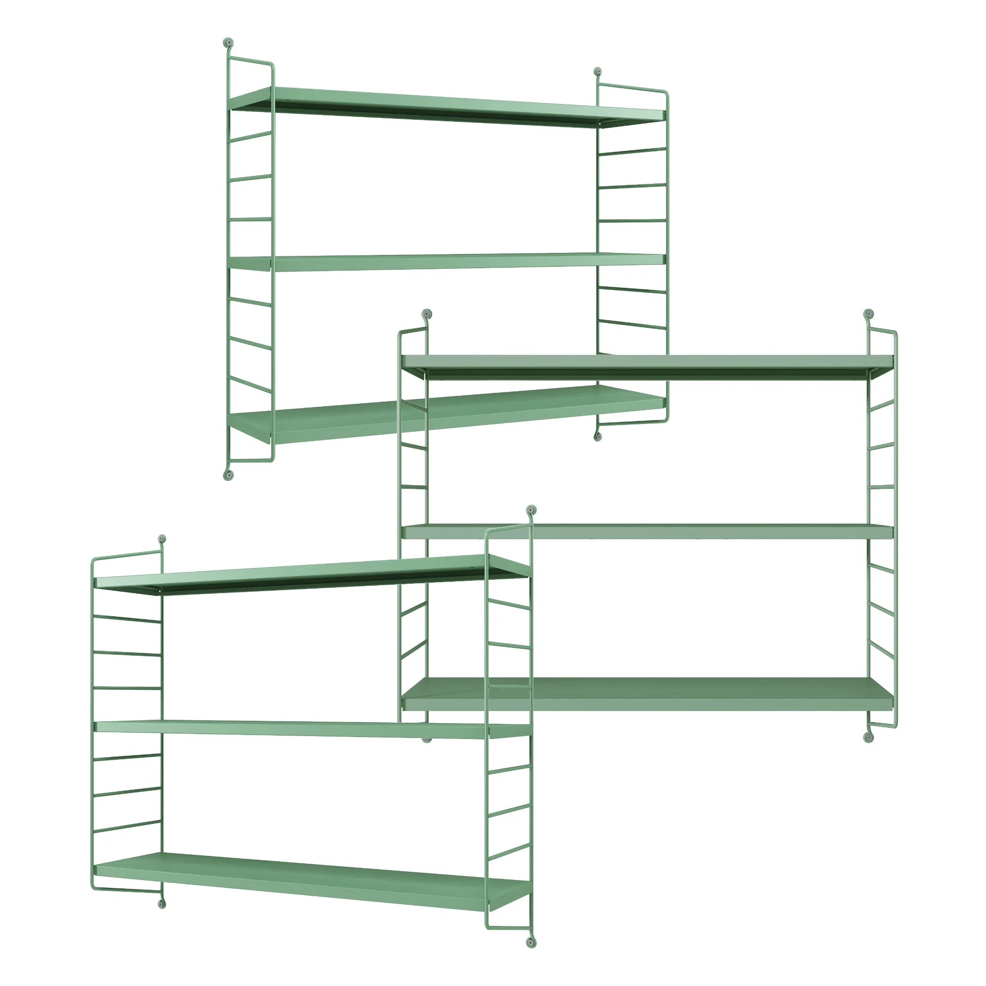 Modulares Wandregal Strängnäs [en.casa] - Image 37