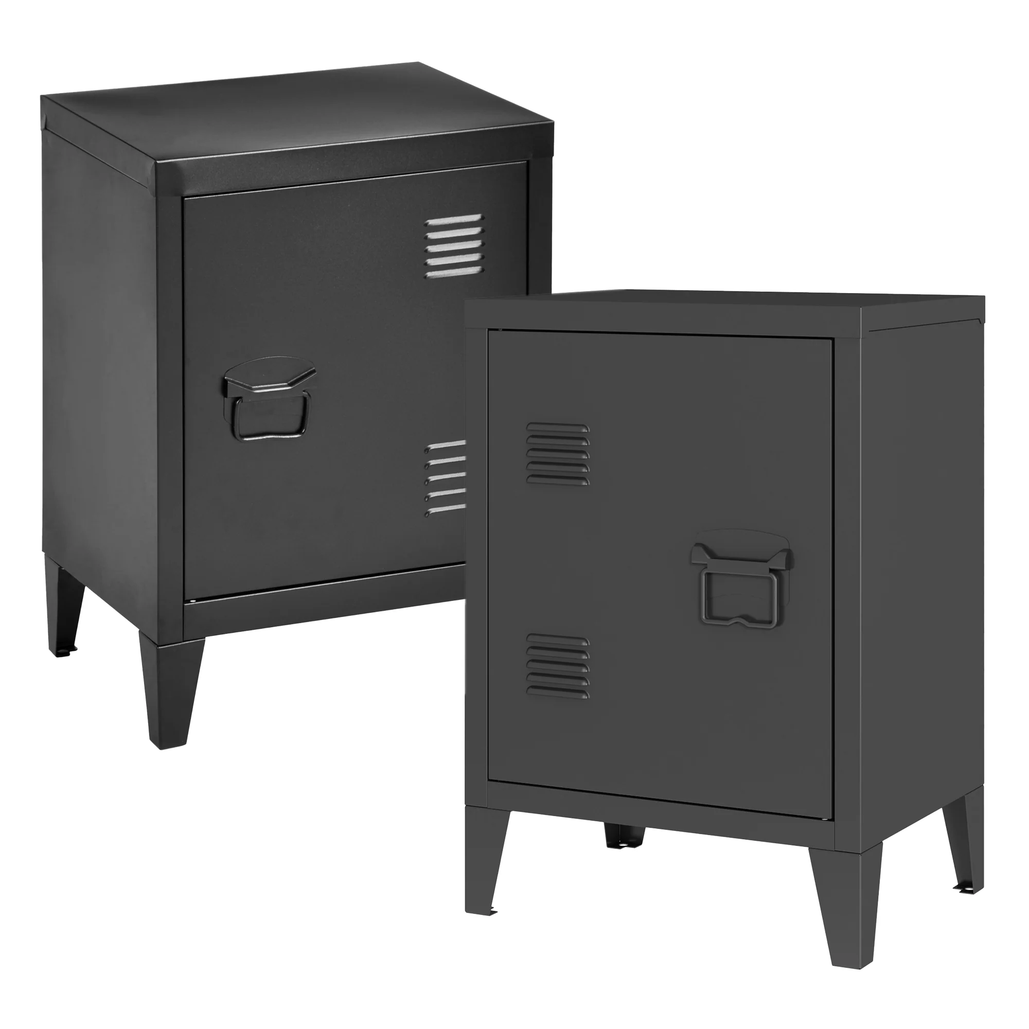 Nachtschrank Inari 2er Set Türgriff rechts und links [en.casa] - Image 4