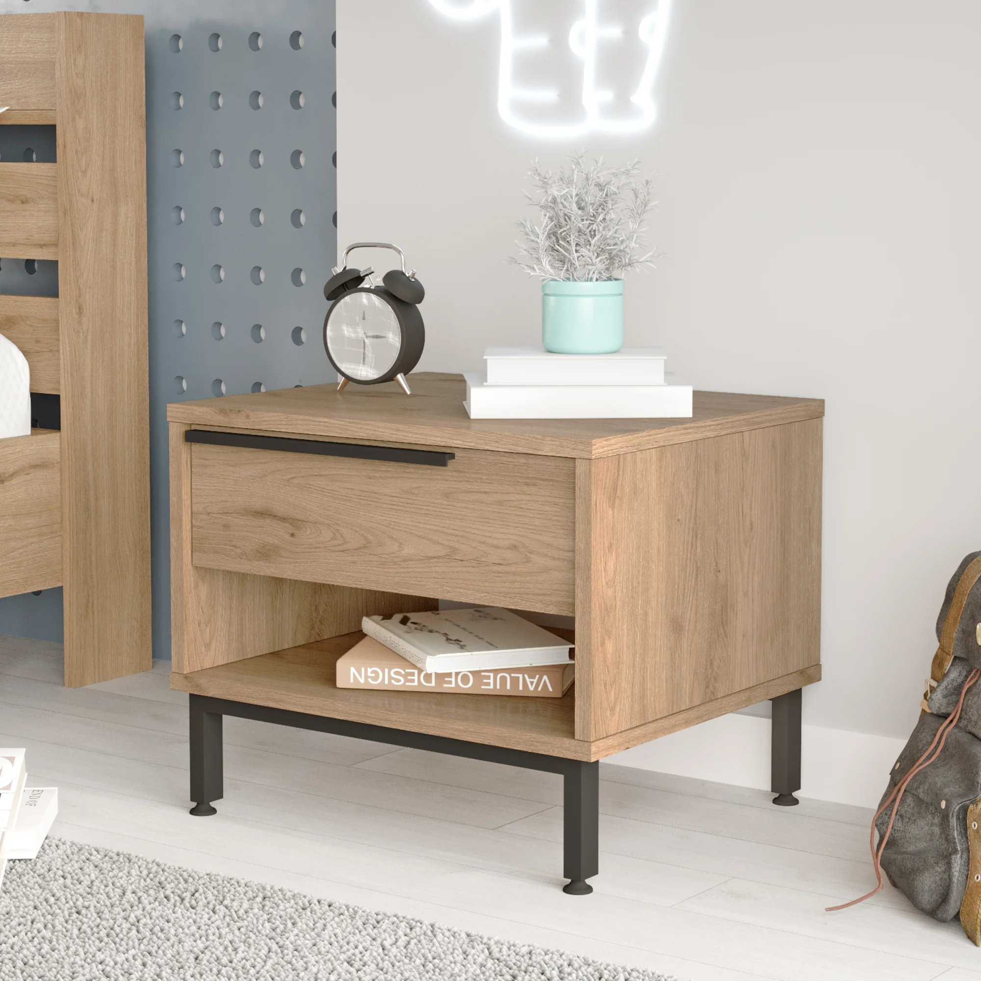 Nachttisch Vesanto 43x54x45 cm [en.casa]