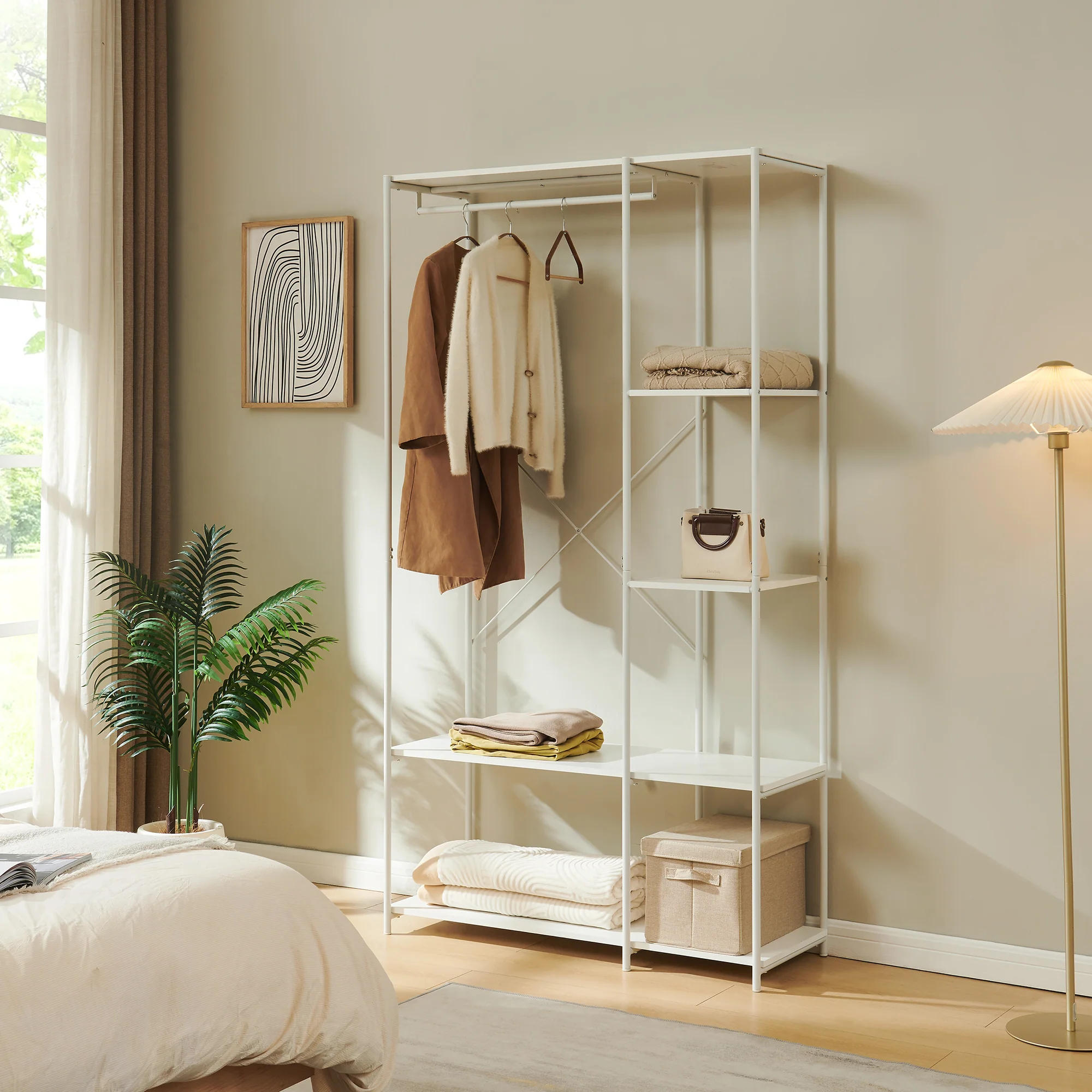 Offener Kleiderschrank Verdfjorg [en.casa] - Image 3