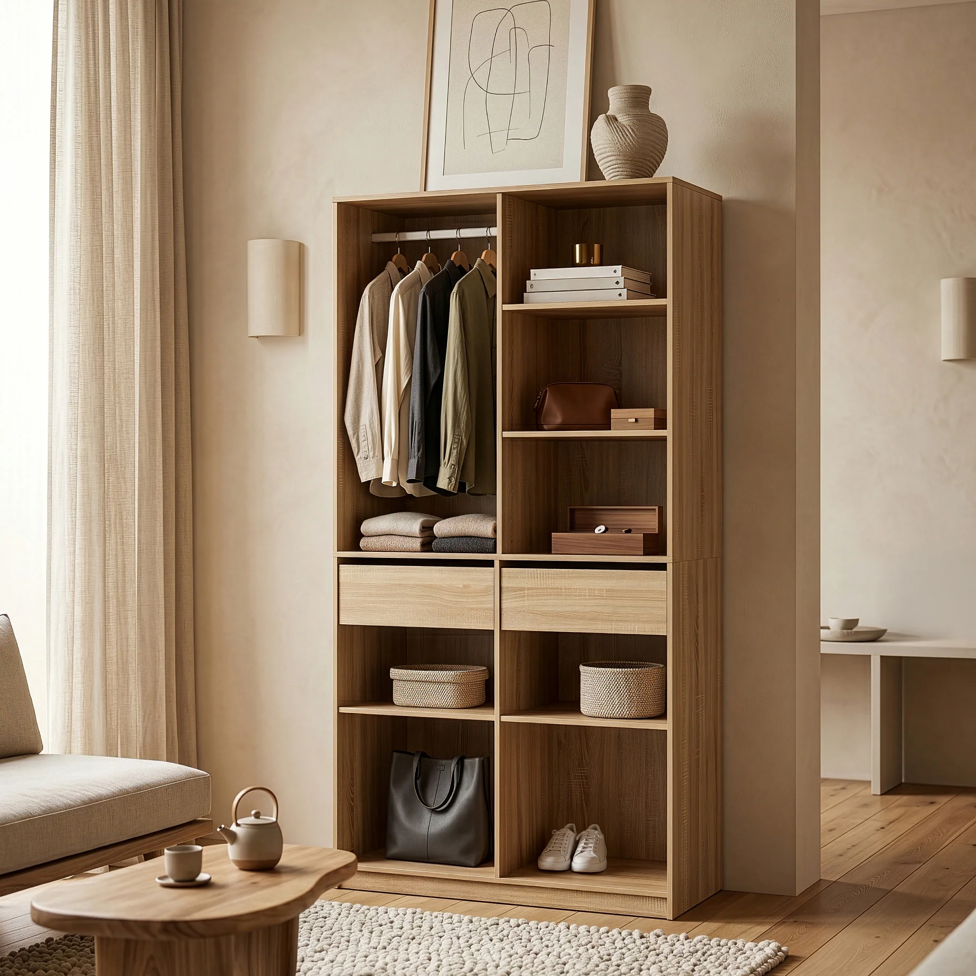 Offener Kleiderschrank Vippsaki [en.casa] - Image 3