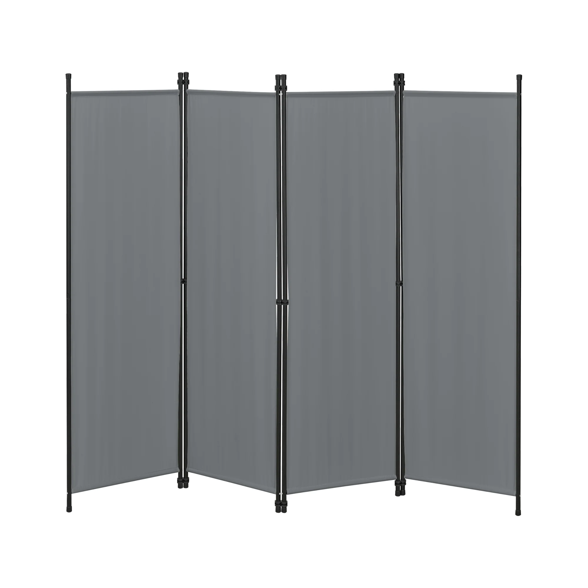 Raumteiler Huesca 4-teilig 200x171 cm versch Farben en.casa - Image 2