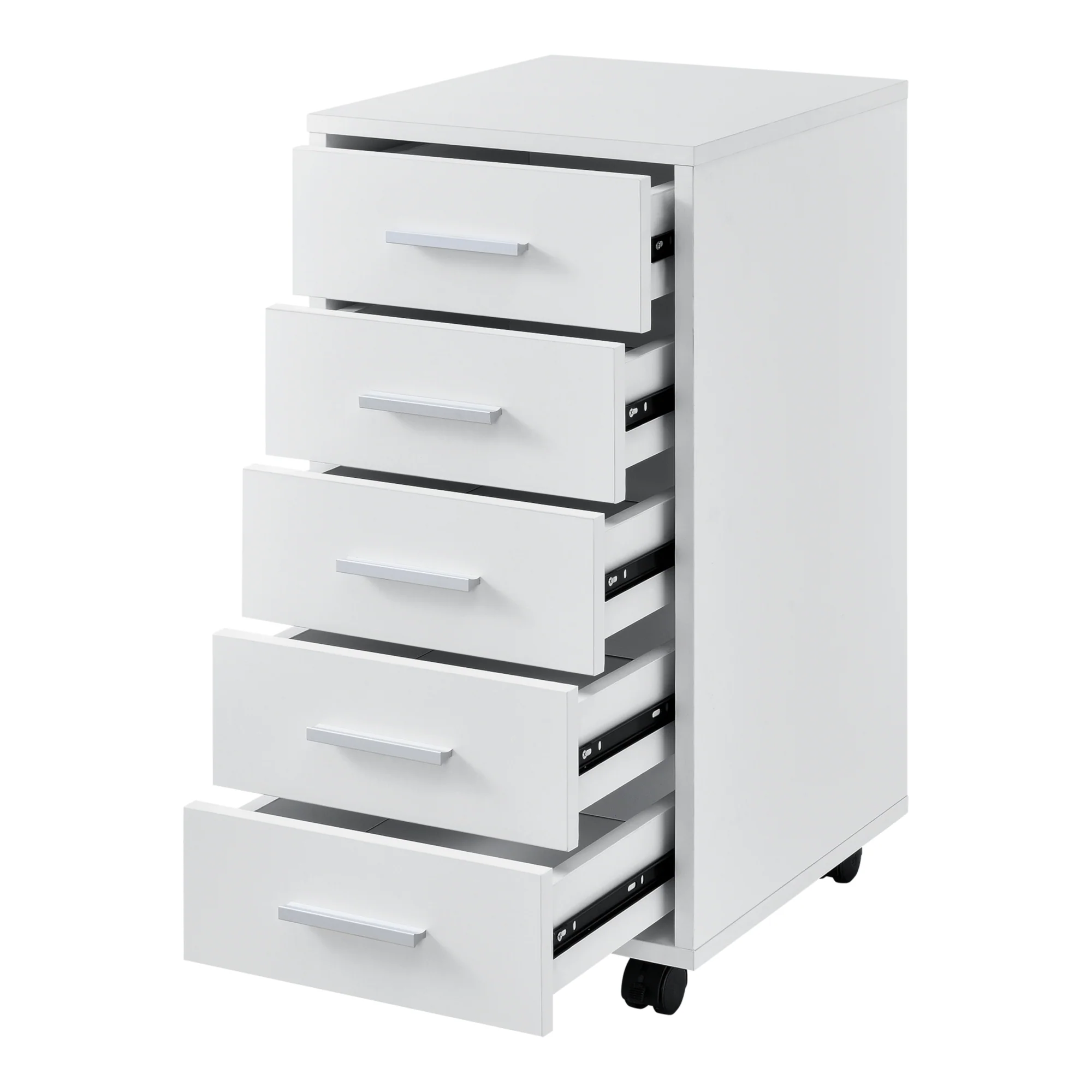 Rollcontainer Stockholm 63x33x38 cm mit 5 Schubladen in versch. Farben en.casa