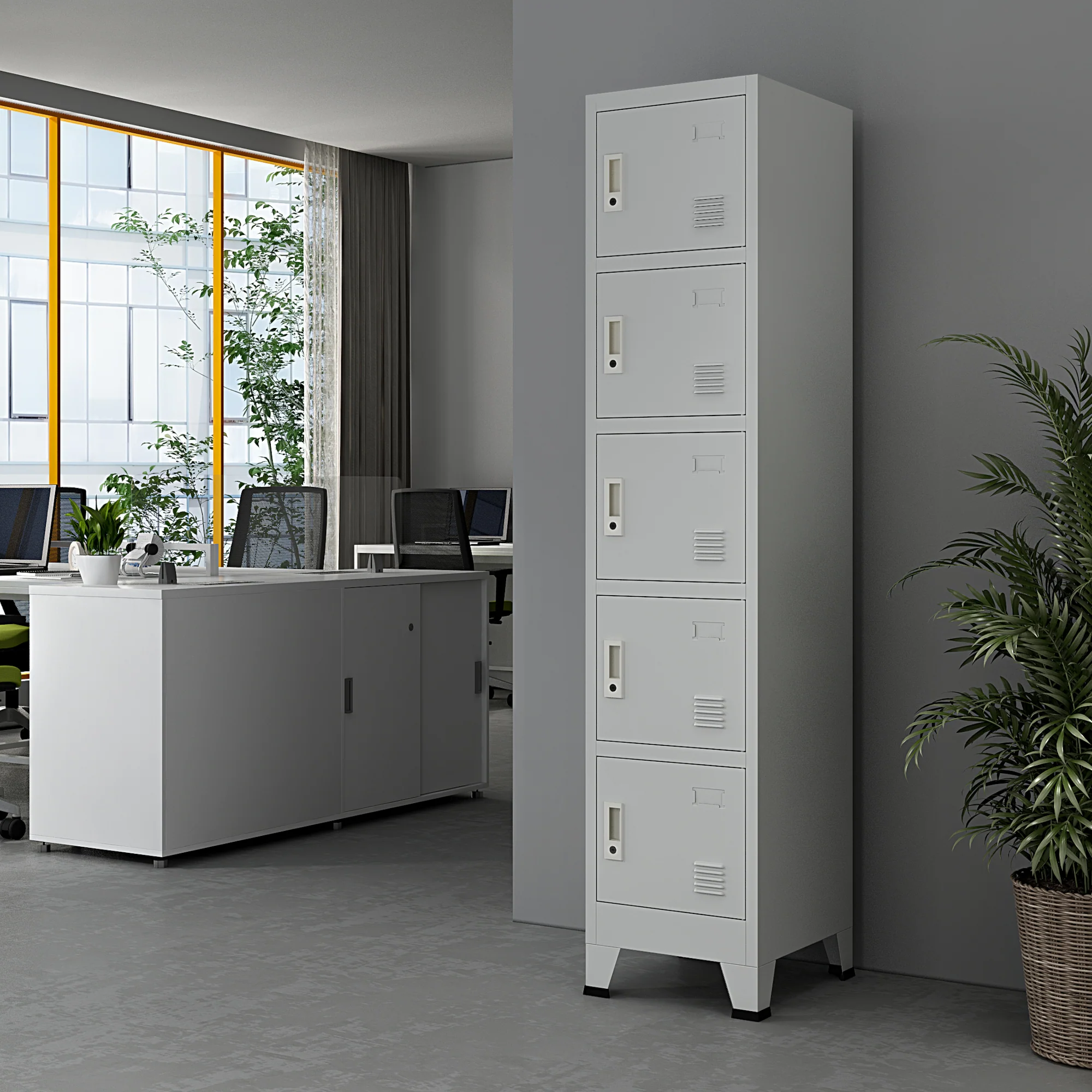 Schließfachschrank Joroinen [en.casa] - Image 3