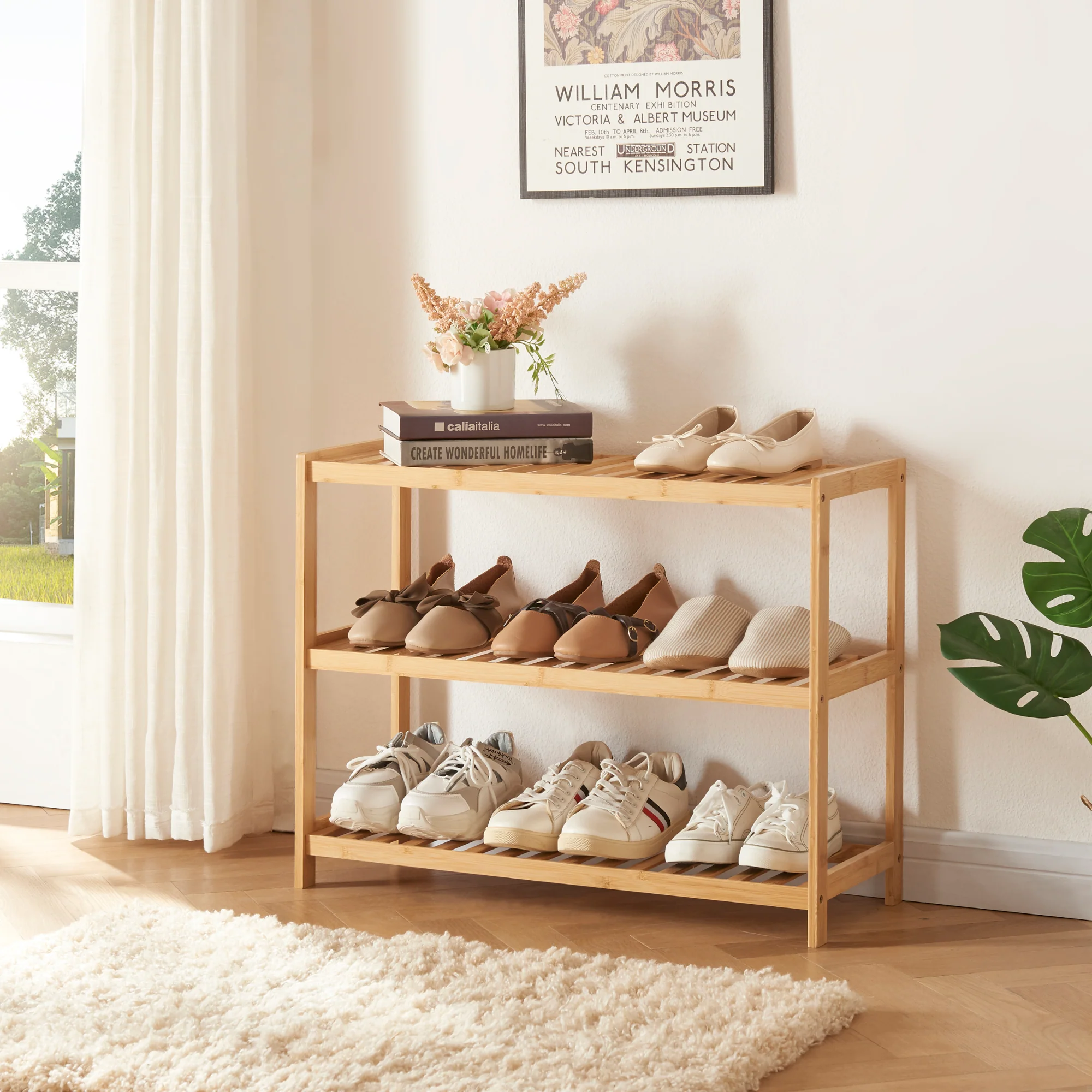 Schuhregal Dammfleth [en.casa]