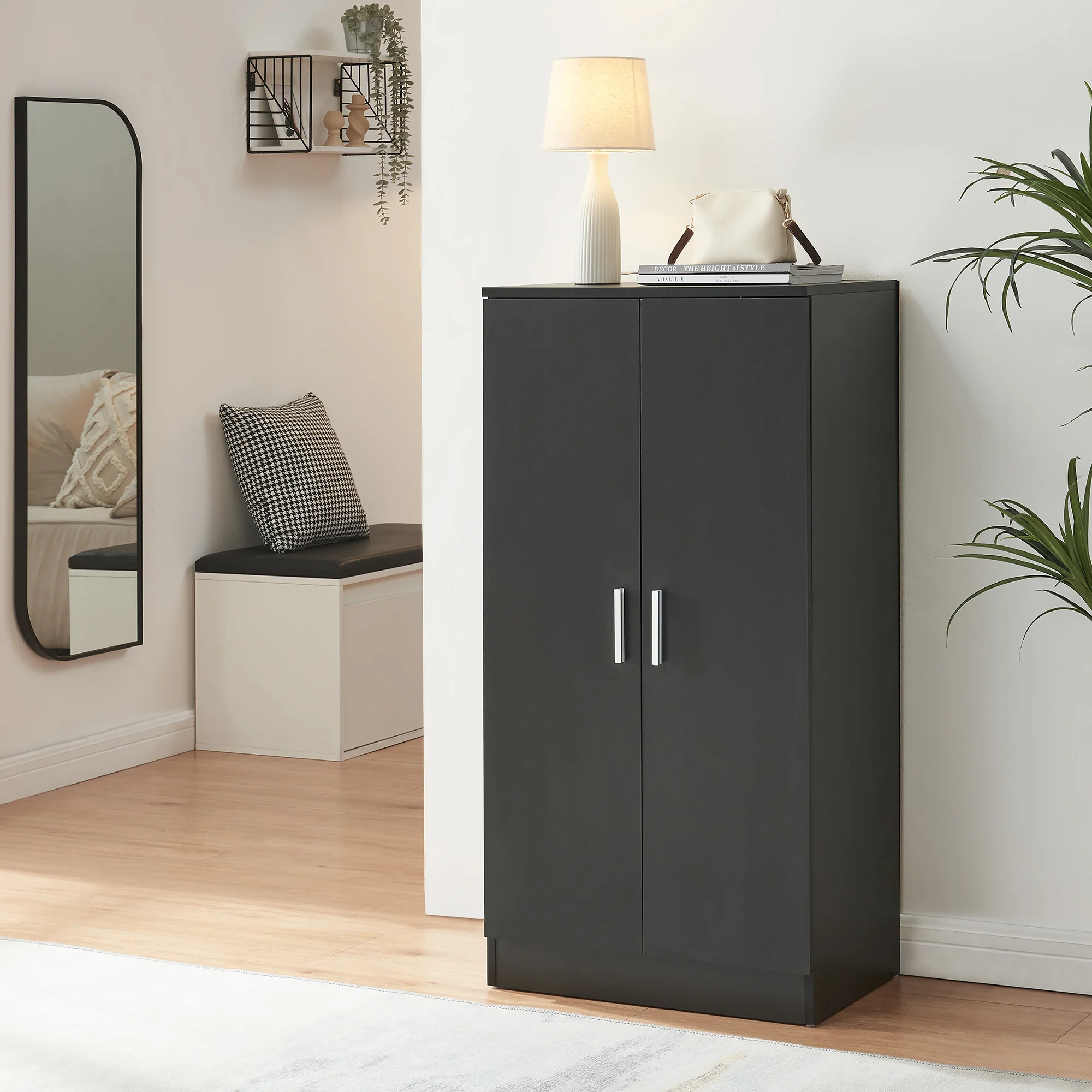 Schuhschrank Notribontaa 108x55x35 cm [en.casa] - Image 4