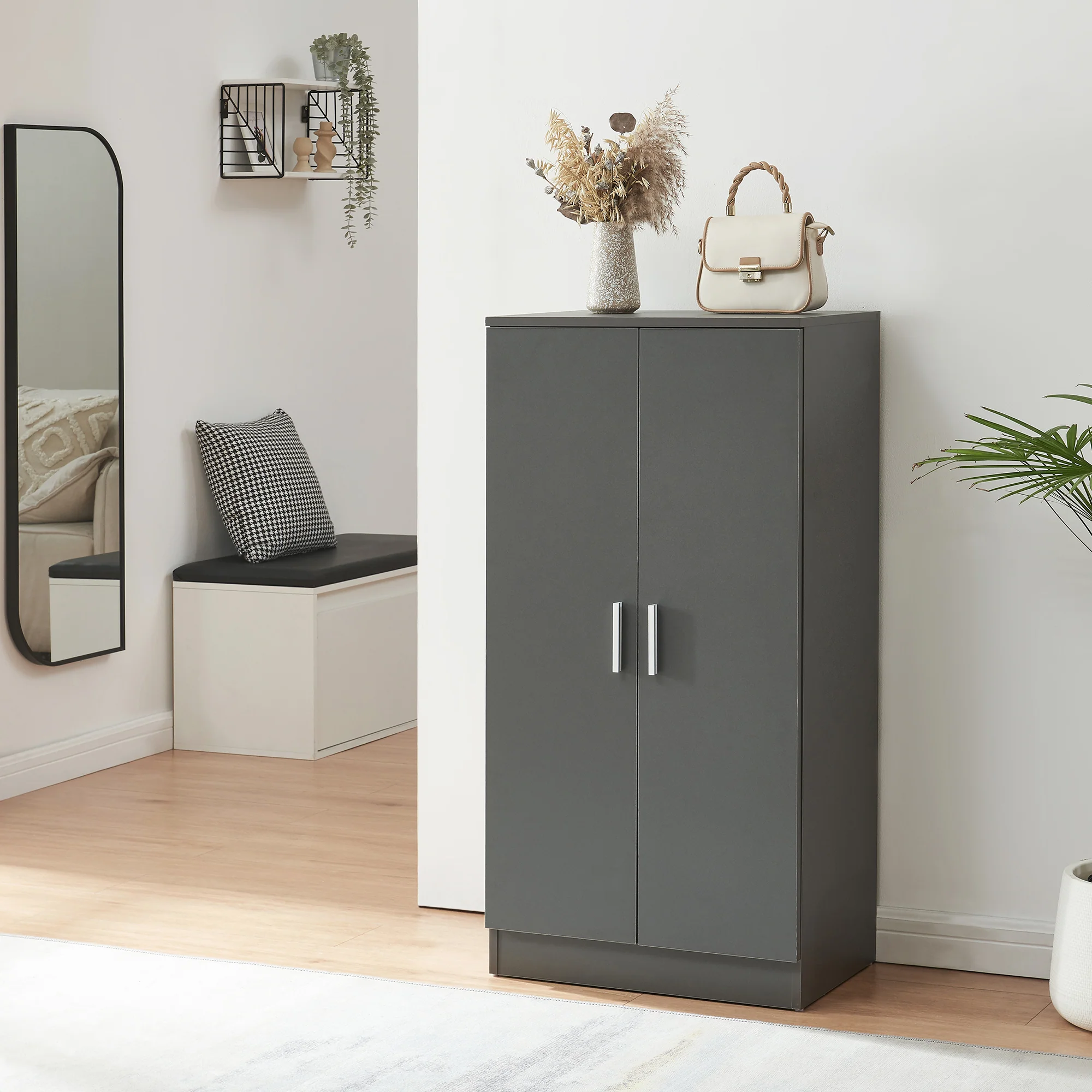 Schuhschrank Notribontaa 108x55x35 cm [en.casa] - Image 5