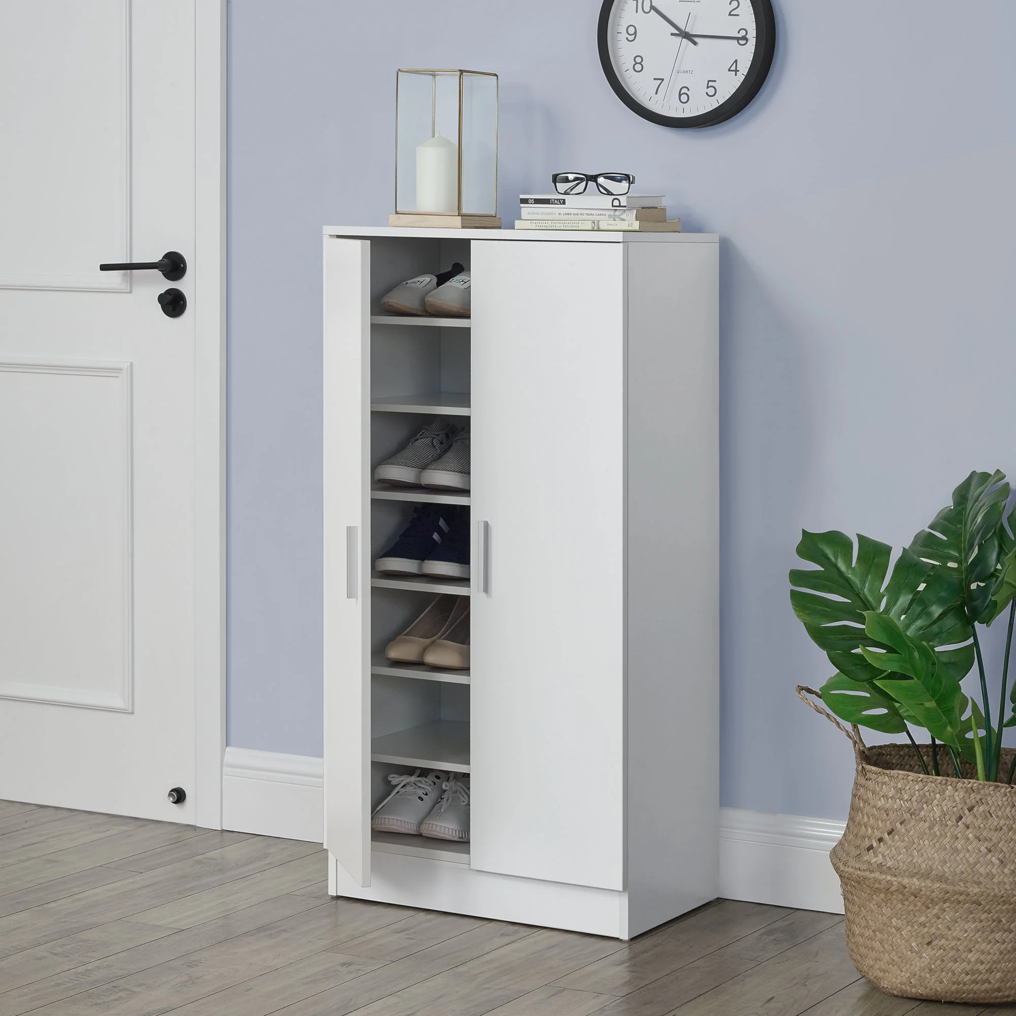 Schuhschrank Notribontaa 108x55x35 cm [en.casa] - Image 7