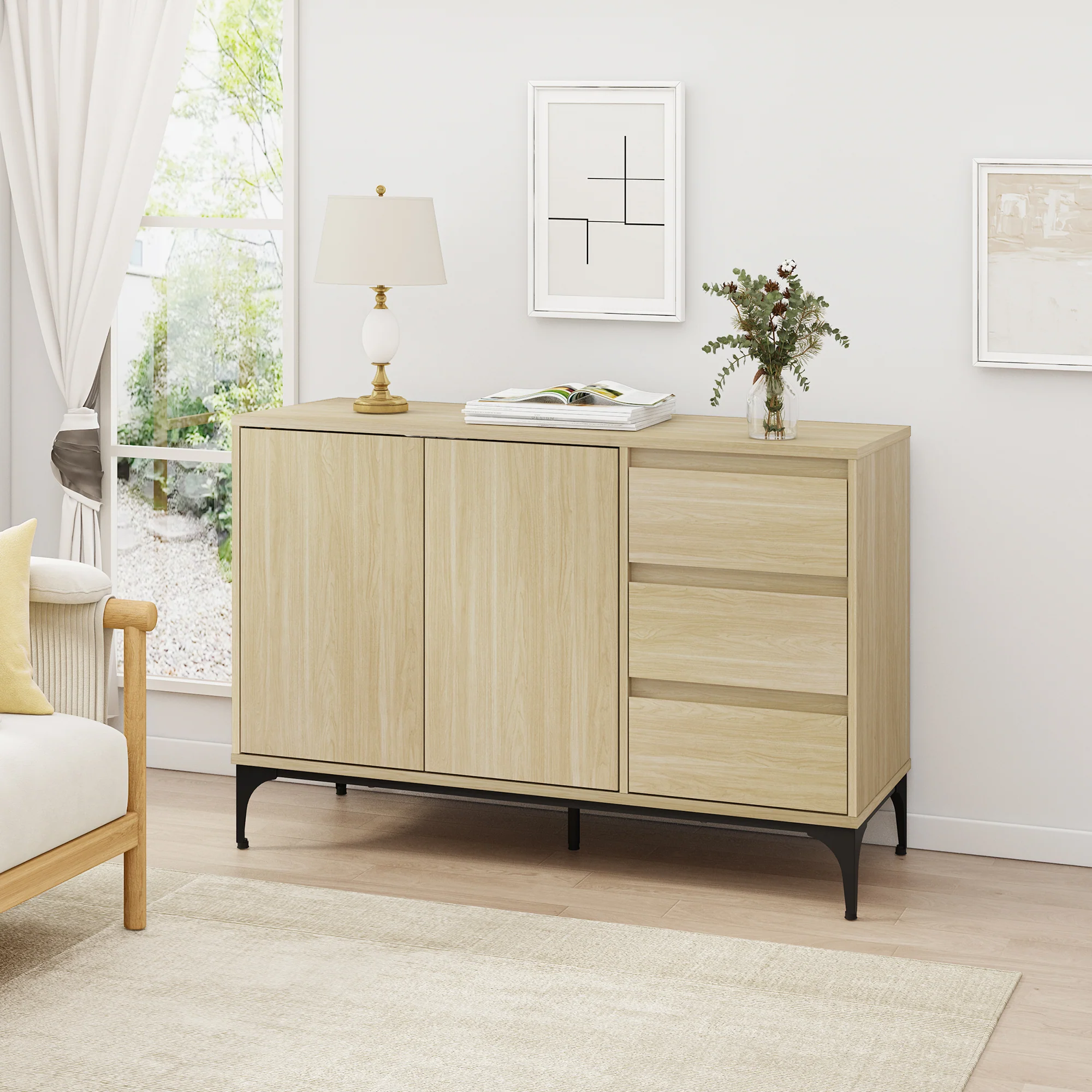 Sideboard Kistiandi [en.casa]