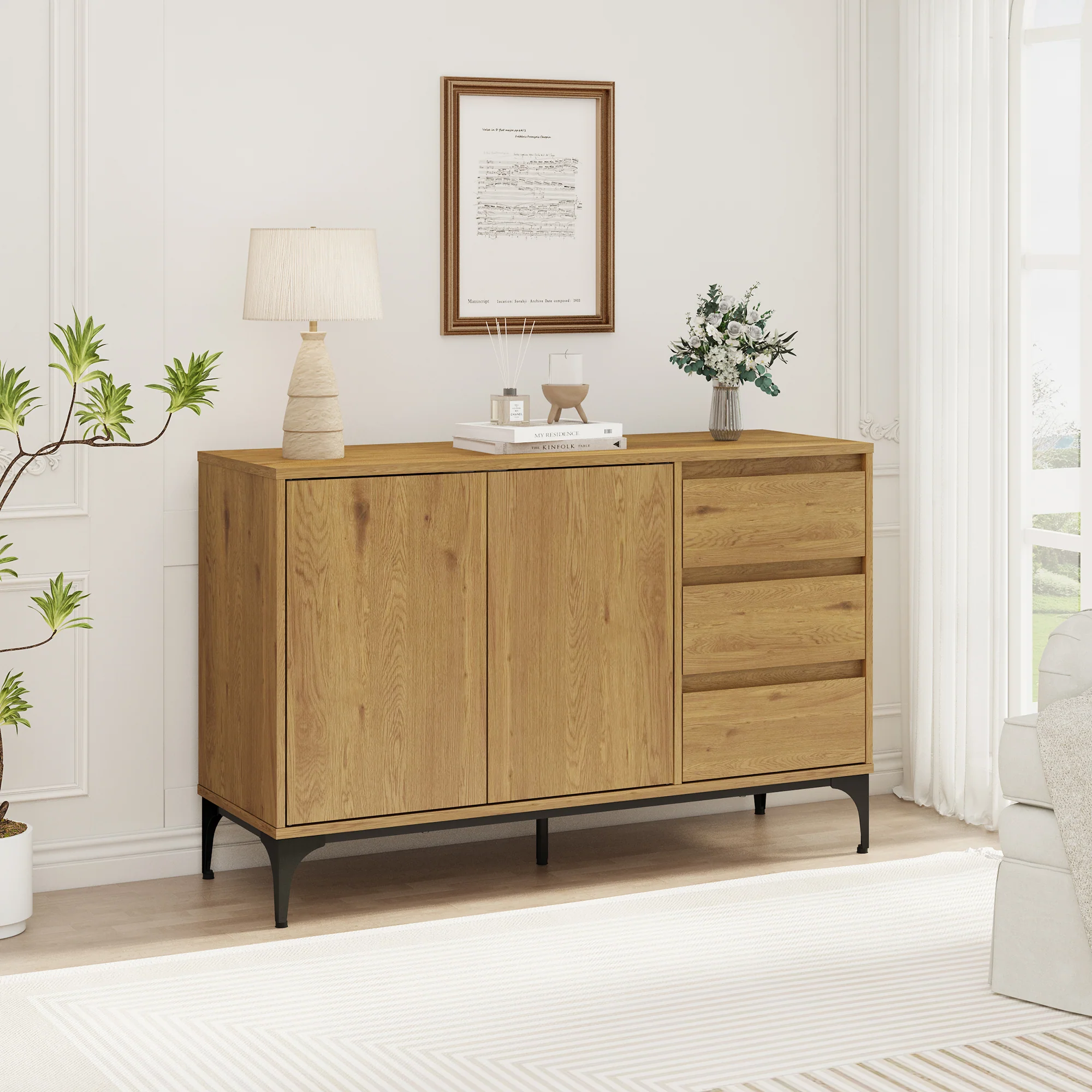 Sideboard Kistiandi [en.casa] - Image 2