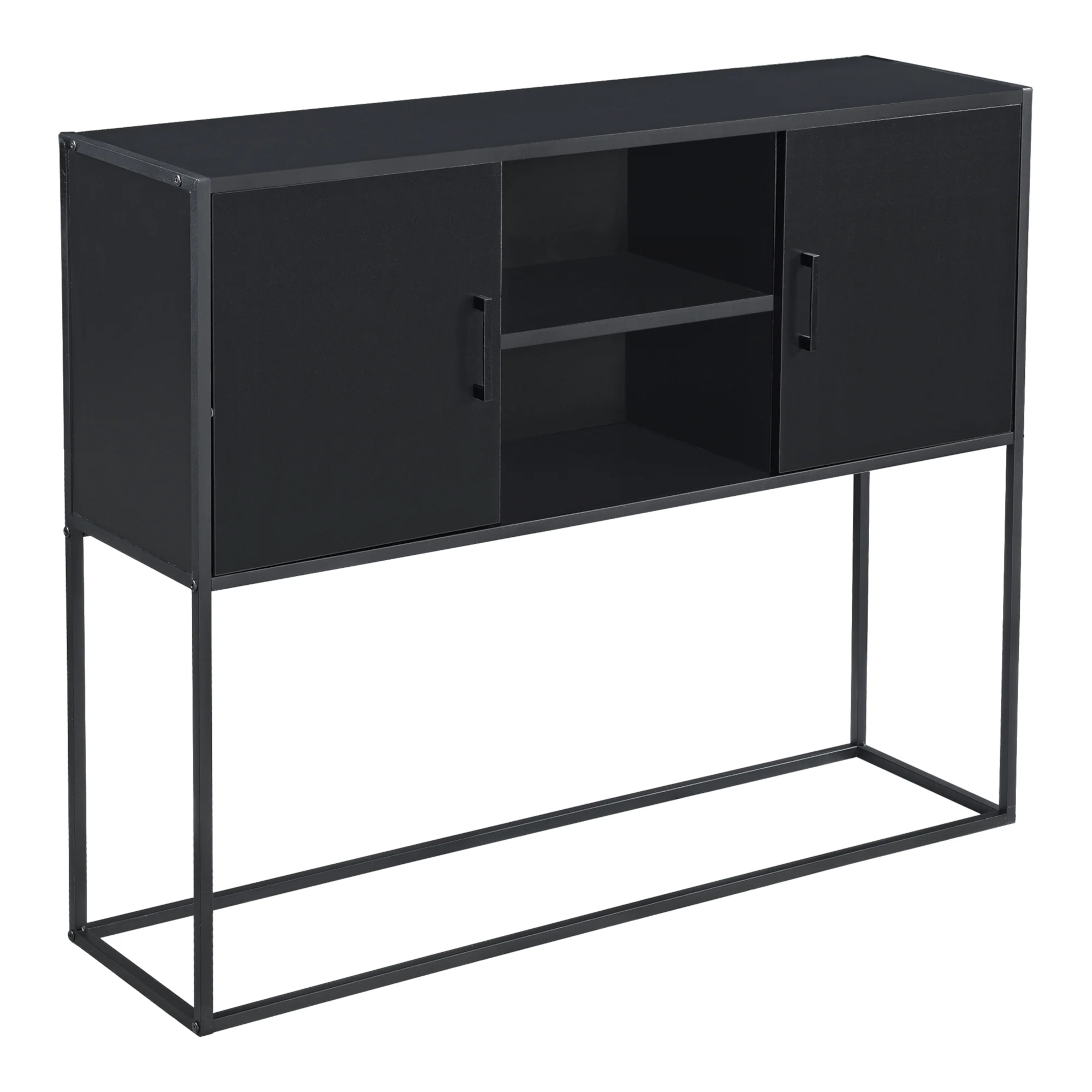 Sideboard Motala mit Ablage und Schranktüren versch.Farben [en.casa] - Image 2