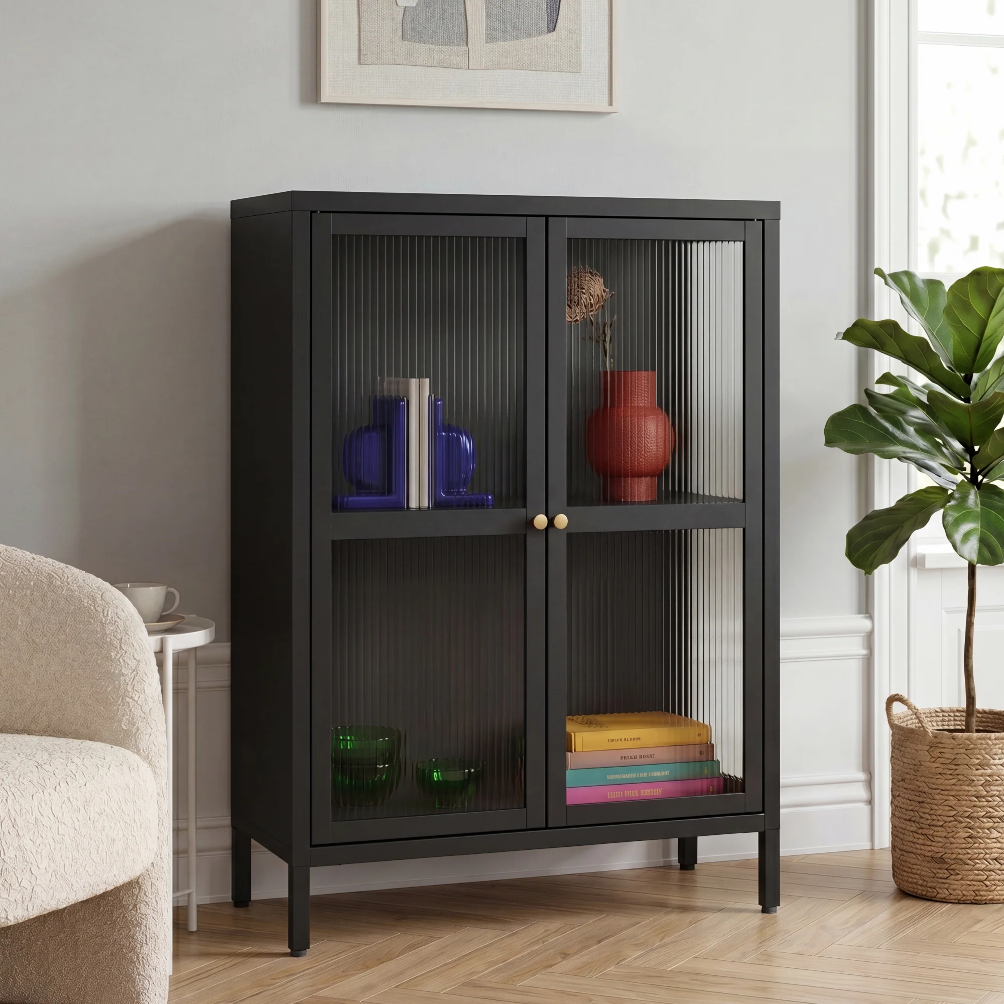 Sideboard Säkylä [en.casa] - Image 2