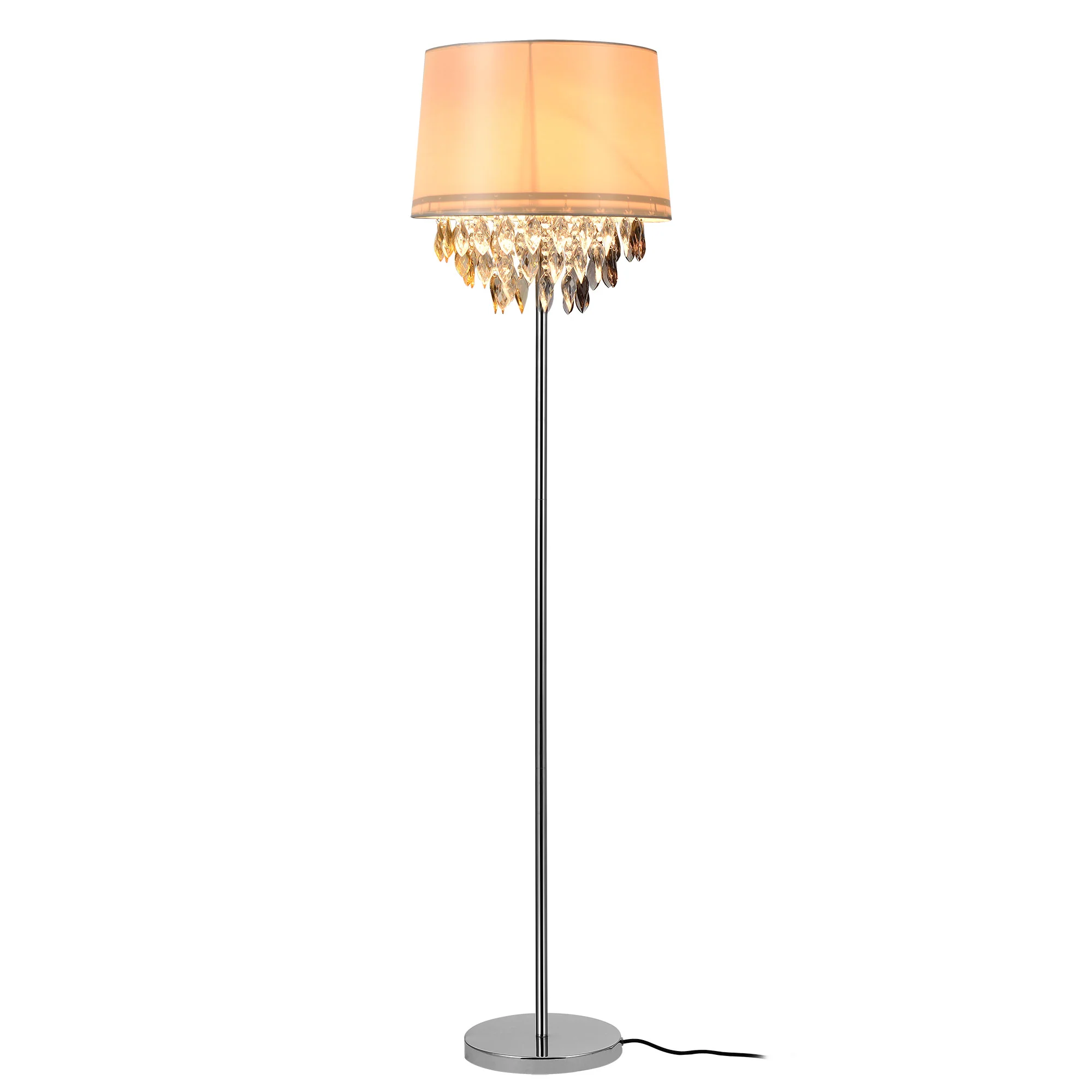 Stehleuchte 165 x Ø 40 cm Weiß lux.pro