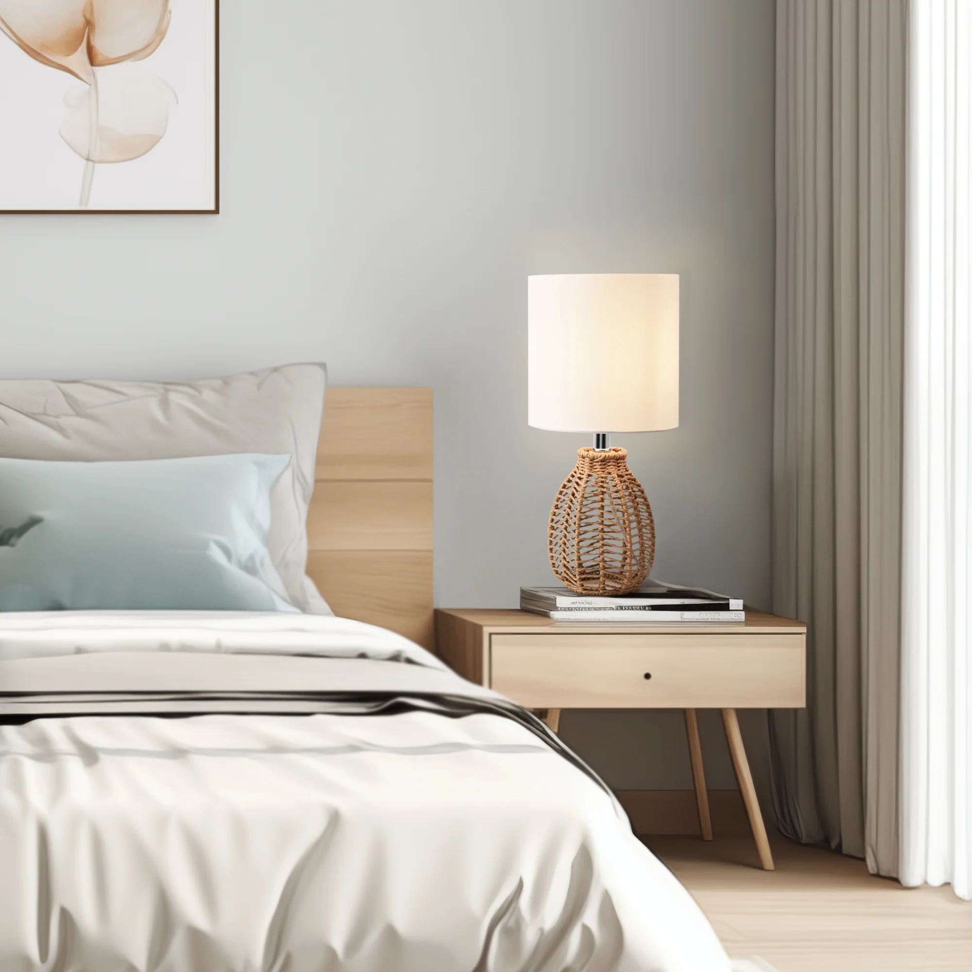 Tischleuchte Alfreton Weiß  [lux.pro]