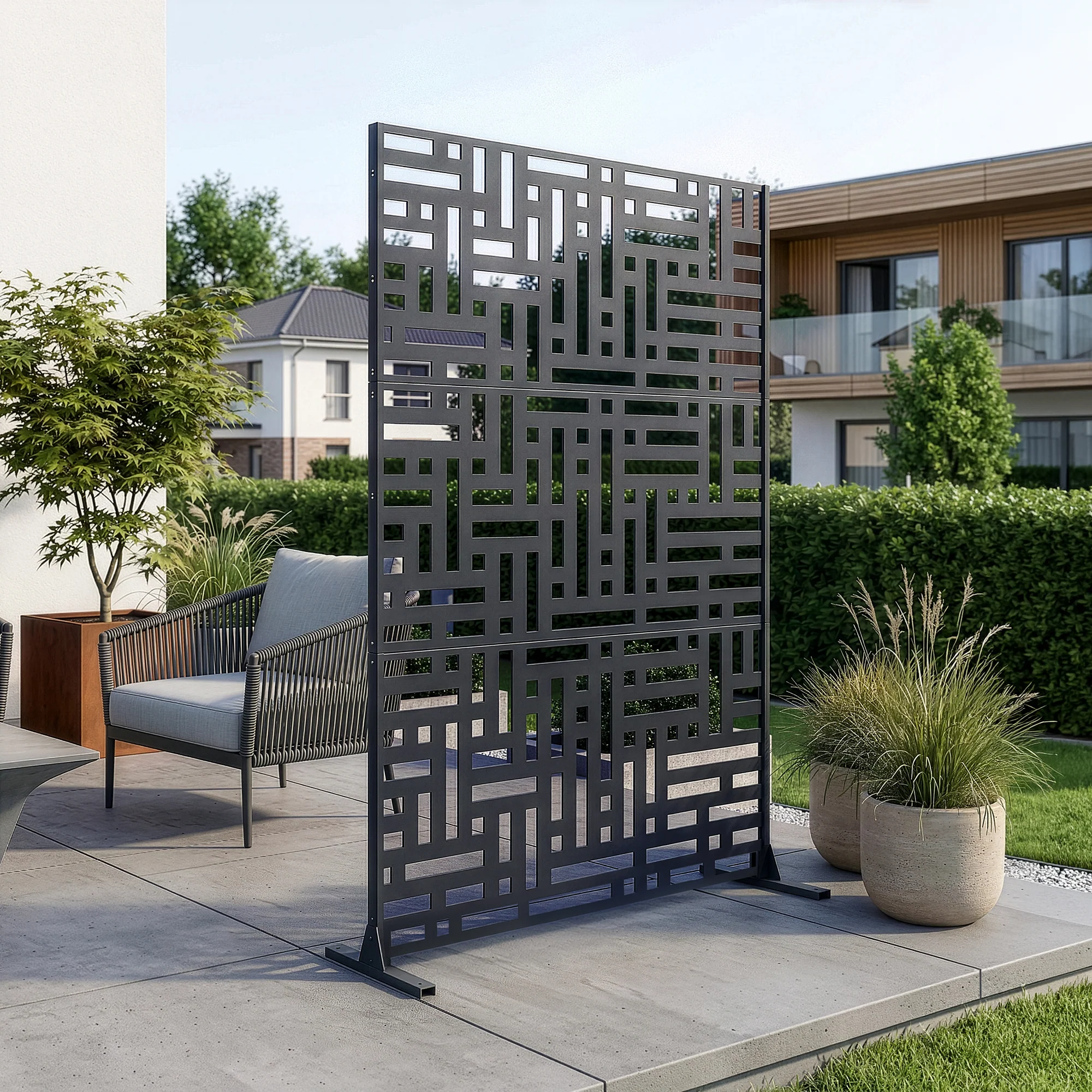 Trennwand Bernalda Stahl [casa.pro] - Image 10