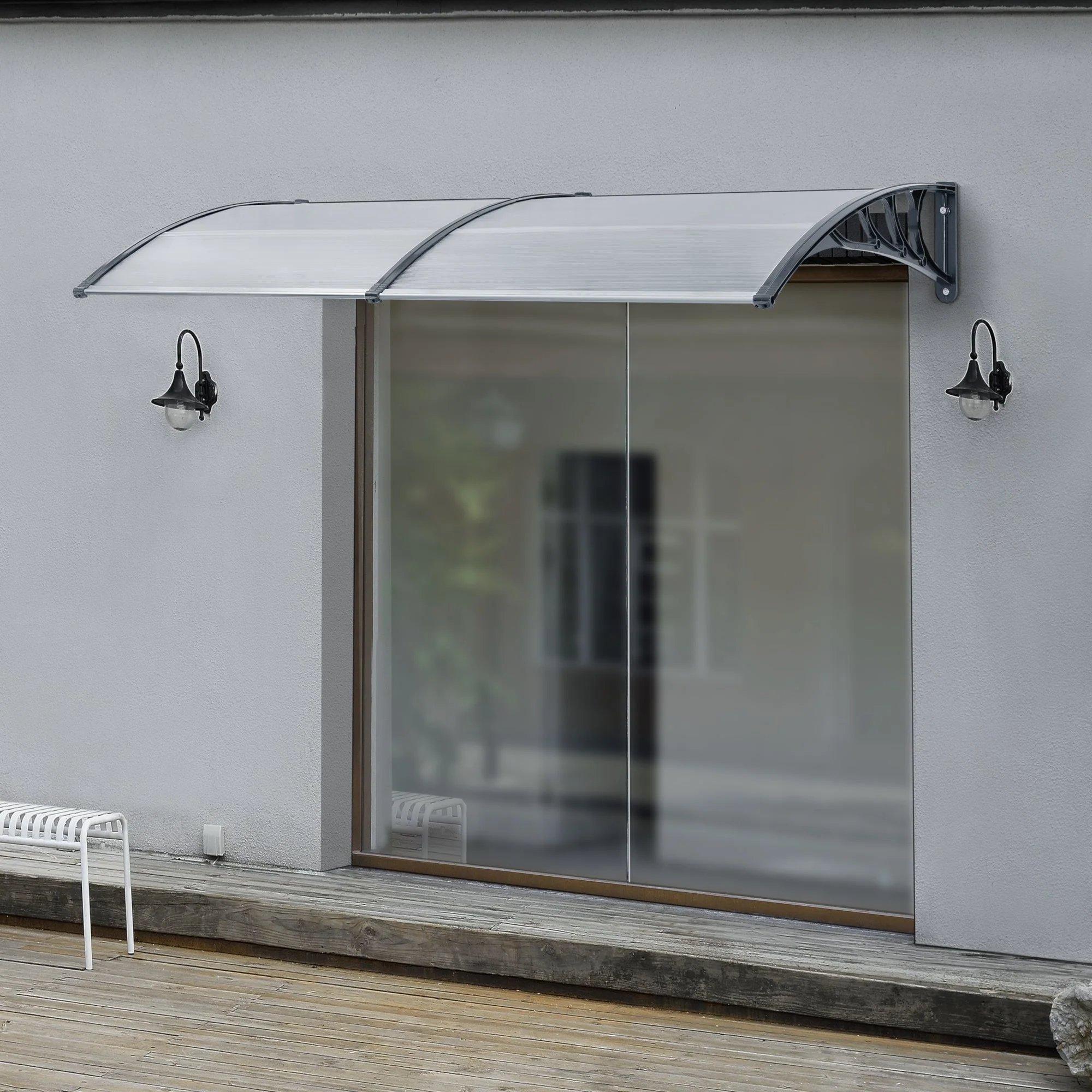 Vordach Mellerud in versch. Größen und Farben [en.casa] - Image 30