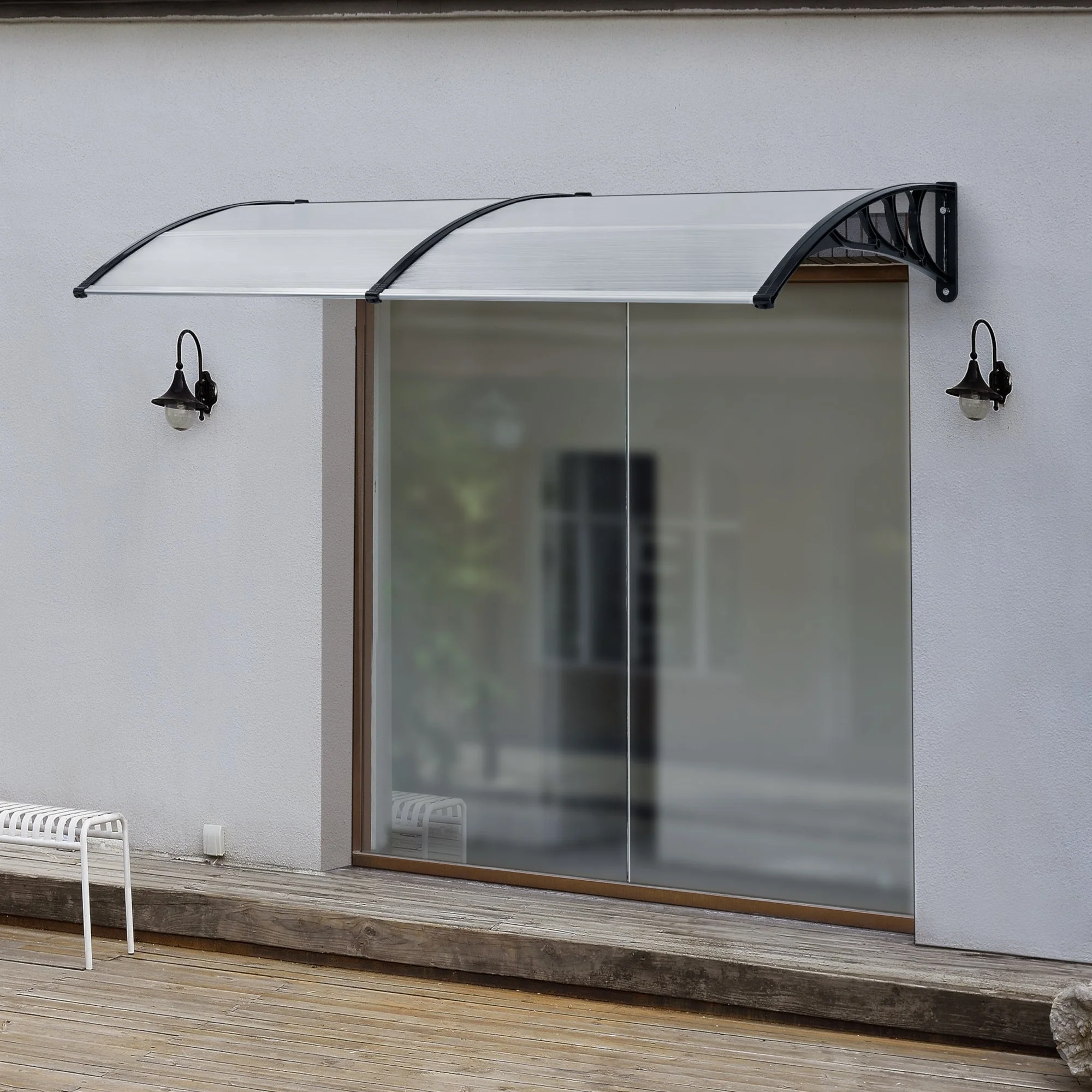 Vordach Mellerud in versch. Größen und Farben [en.casa] - Image 35