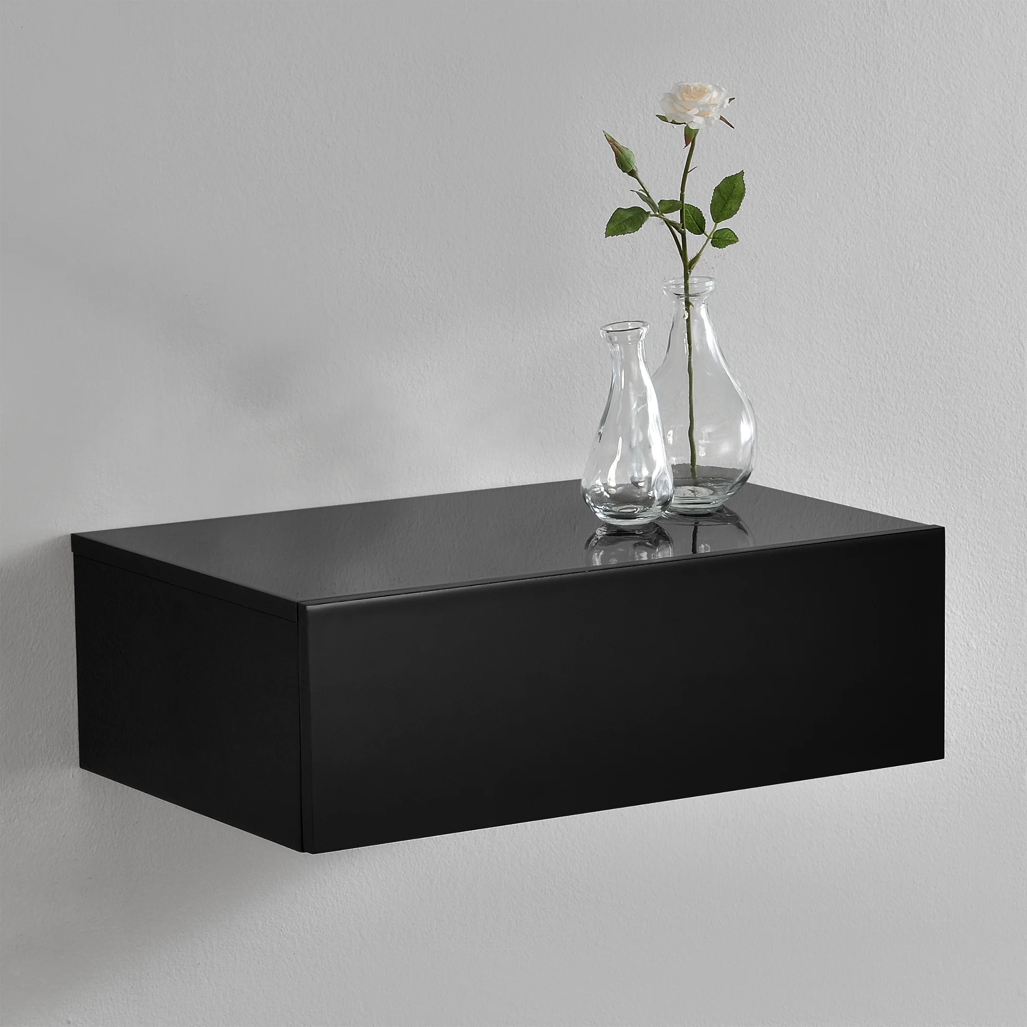 Wandregal Oslo mit Schublade 46x30x15cm versch. Farben [en.casa] - Image 18