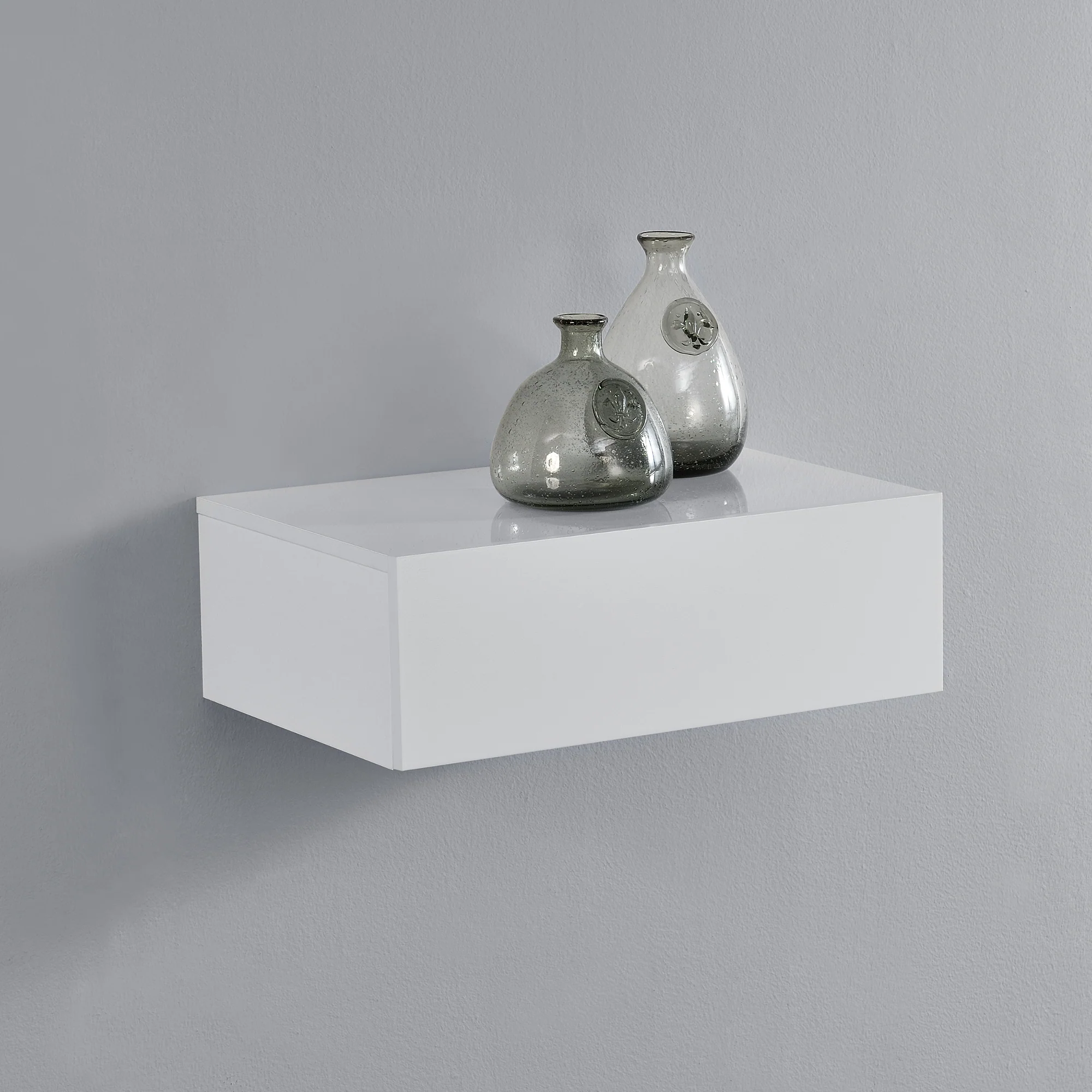 Wandregal Oslo mit Schublade 46x30x15cm versch. Farben [en.casa] - Image 19