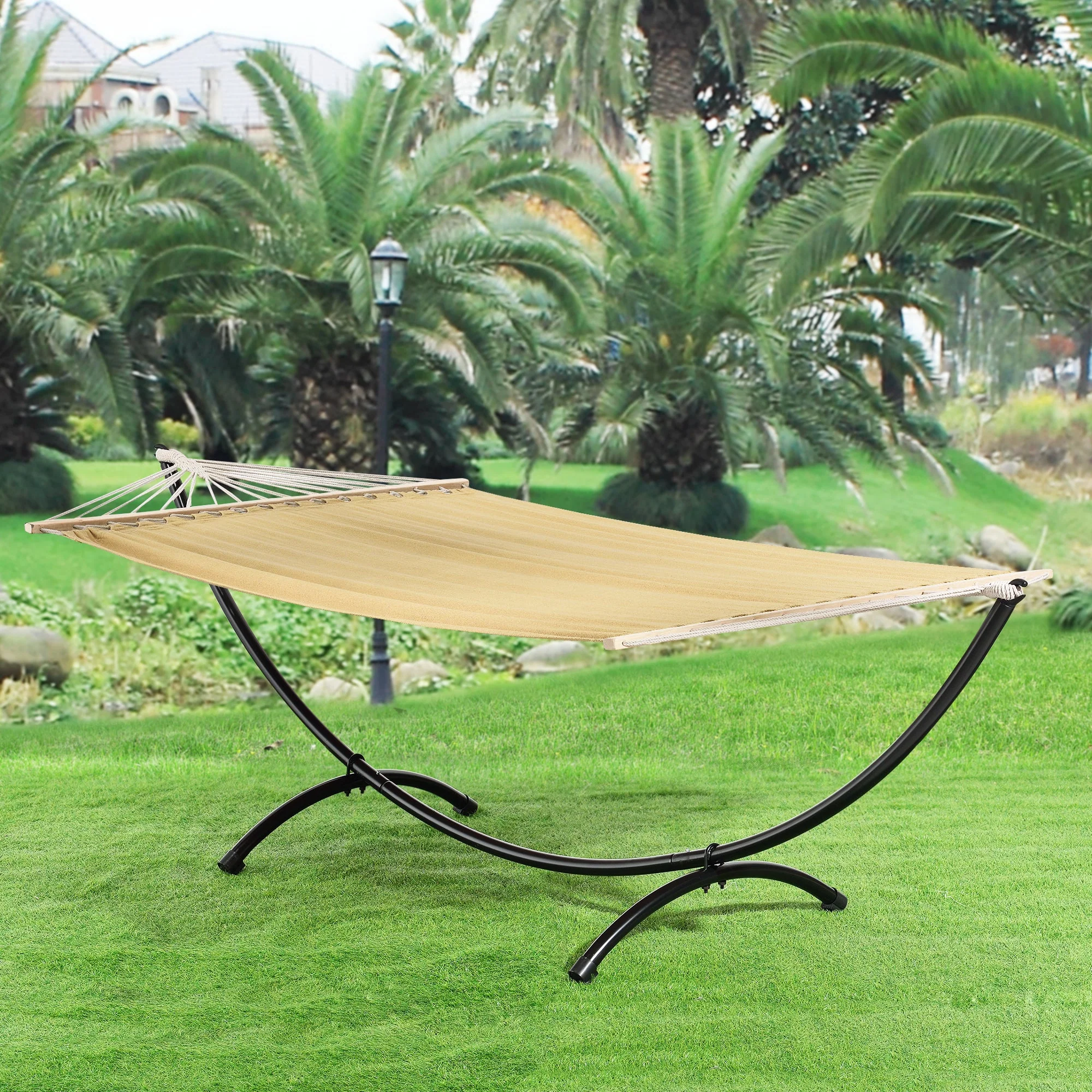 XXL Hängematte Kungälv/Castellammare mit/ohne Gestell 150x200 cm casa.pro - Image 10