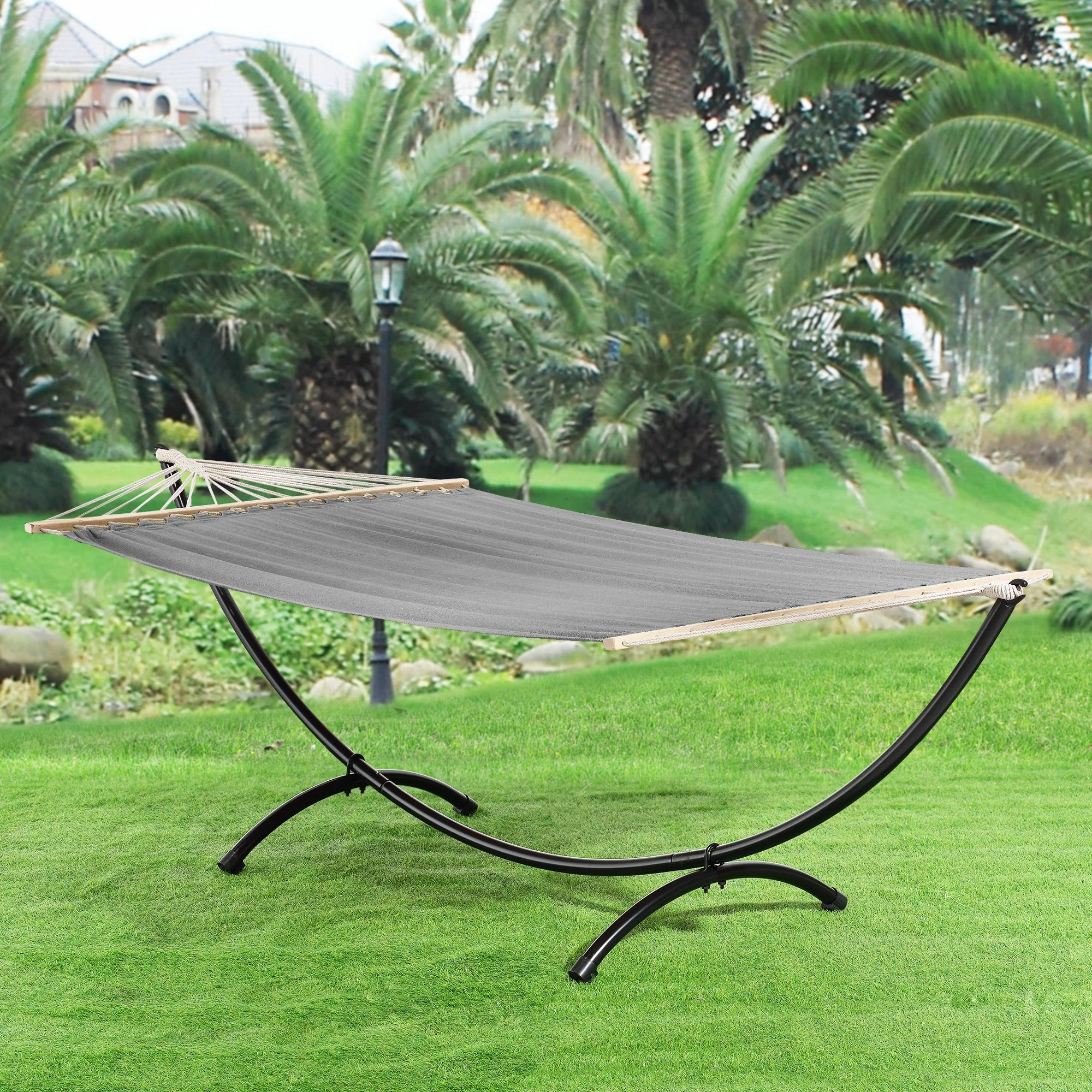 XXL Hängematte Kungälv/Castellammare mit/ohne Gestell 150x200 cm casa.pro - Image 8